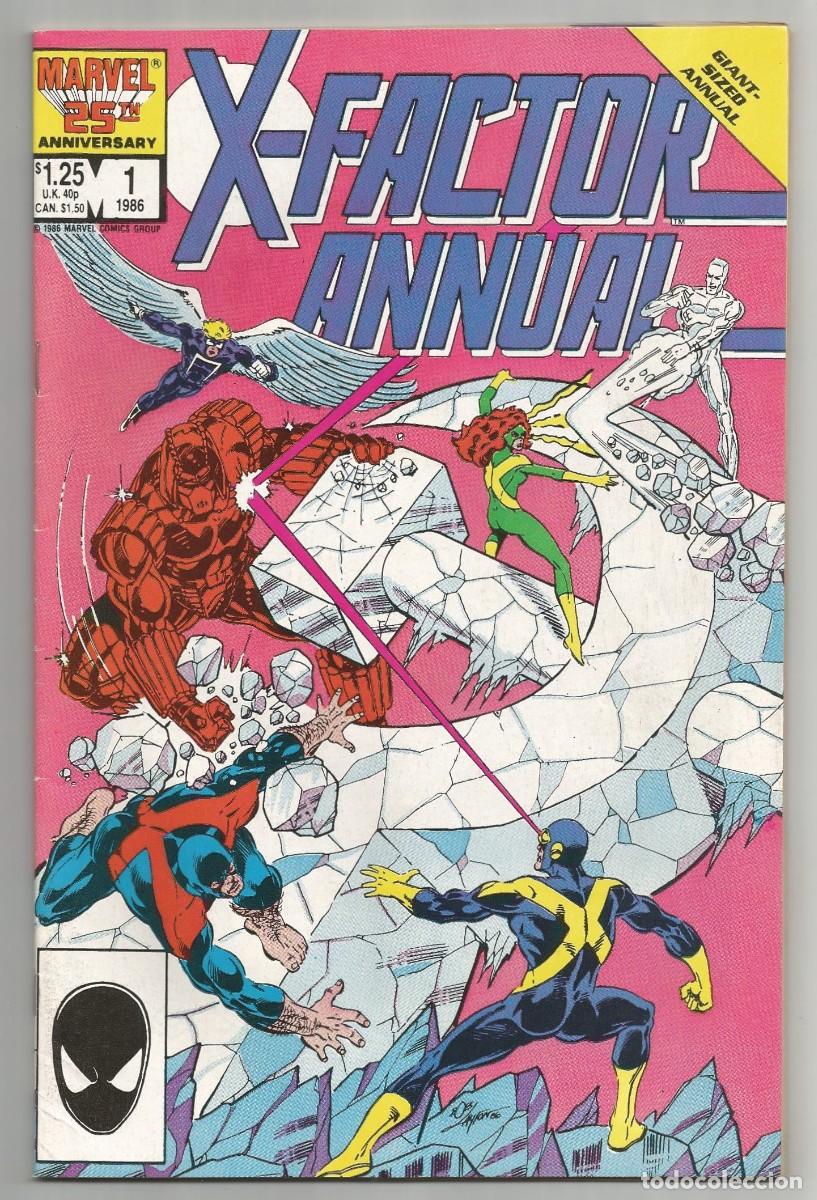 C&oacute;mics: X-FACTOR ANNUAL #1, MARVEL COMICS 1986 - Foto 1