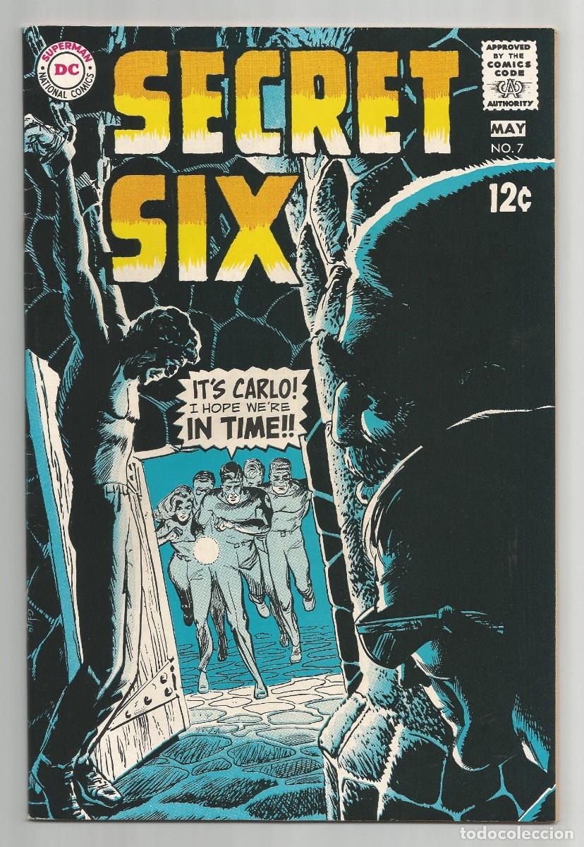 C&oacute;mics: SECRET SIX #7, DC COMICS 1969 - Foto 1
