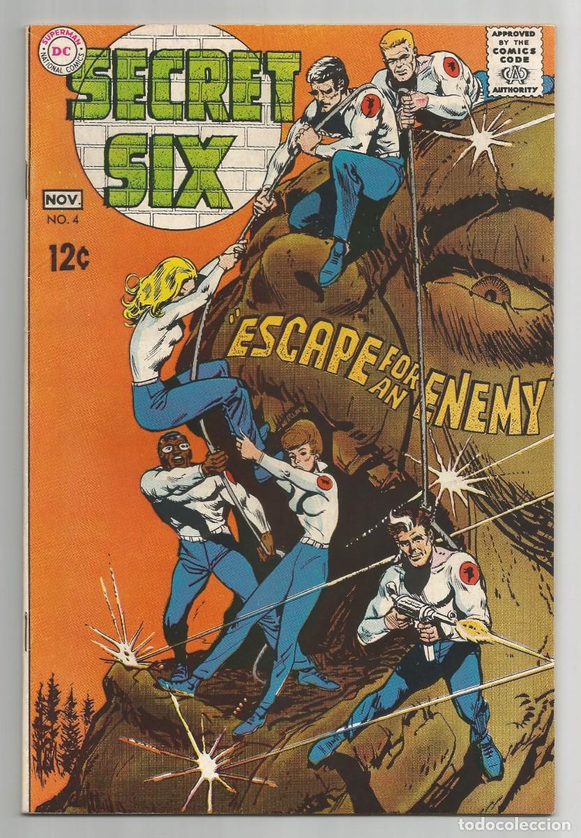 C&oacute;mics: SECRET SIX #4, DC COMICS 1968 - Foto 1