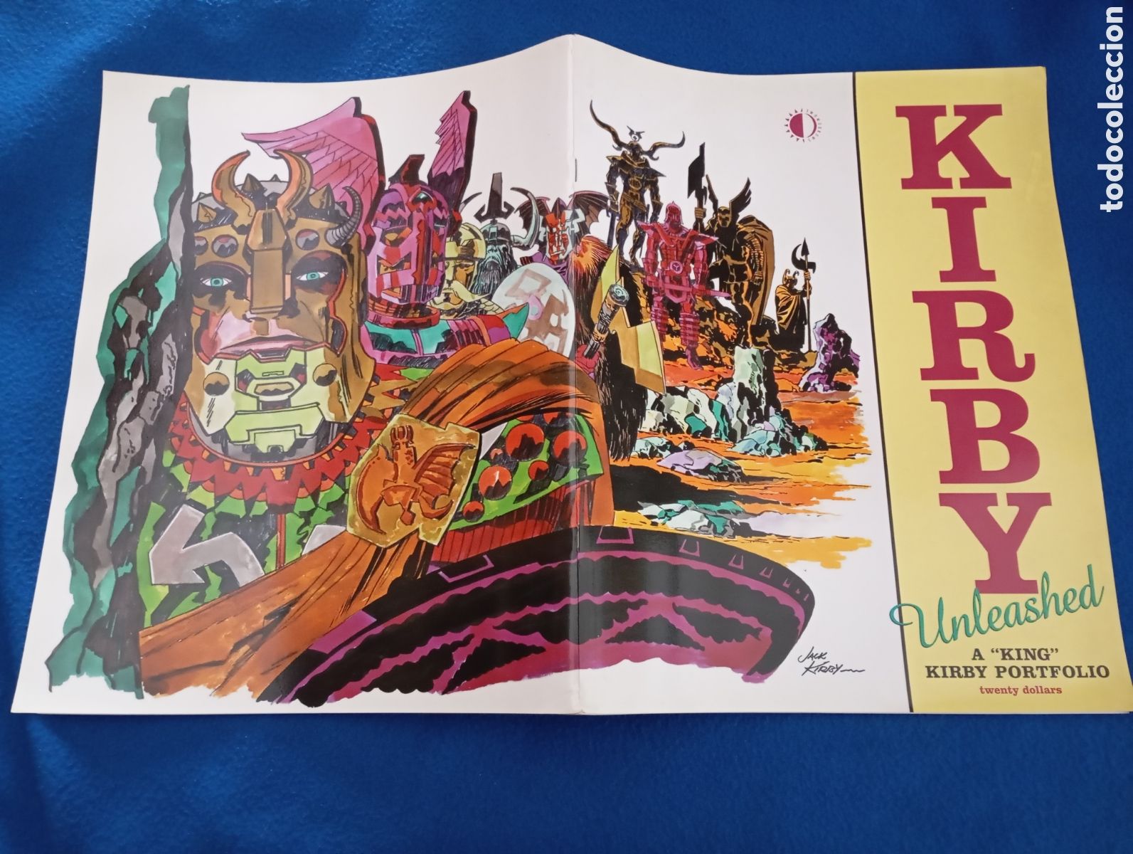 C&oacute;mics: KIRBY UNLEASHED - A KING KIRBY PORTFOLIO - TWO MORROWS PUBLISHING - Foto 1