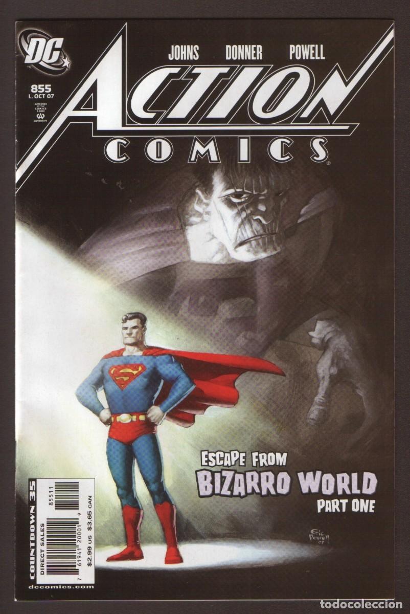C&oacute;mics: ACTION COMICS #855 NM, SUPERMAN DC COMICS 2007 - Foto 1