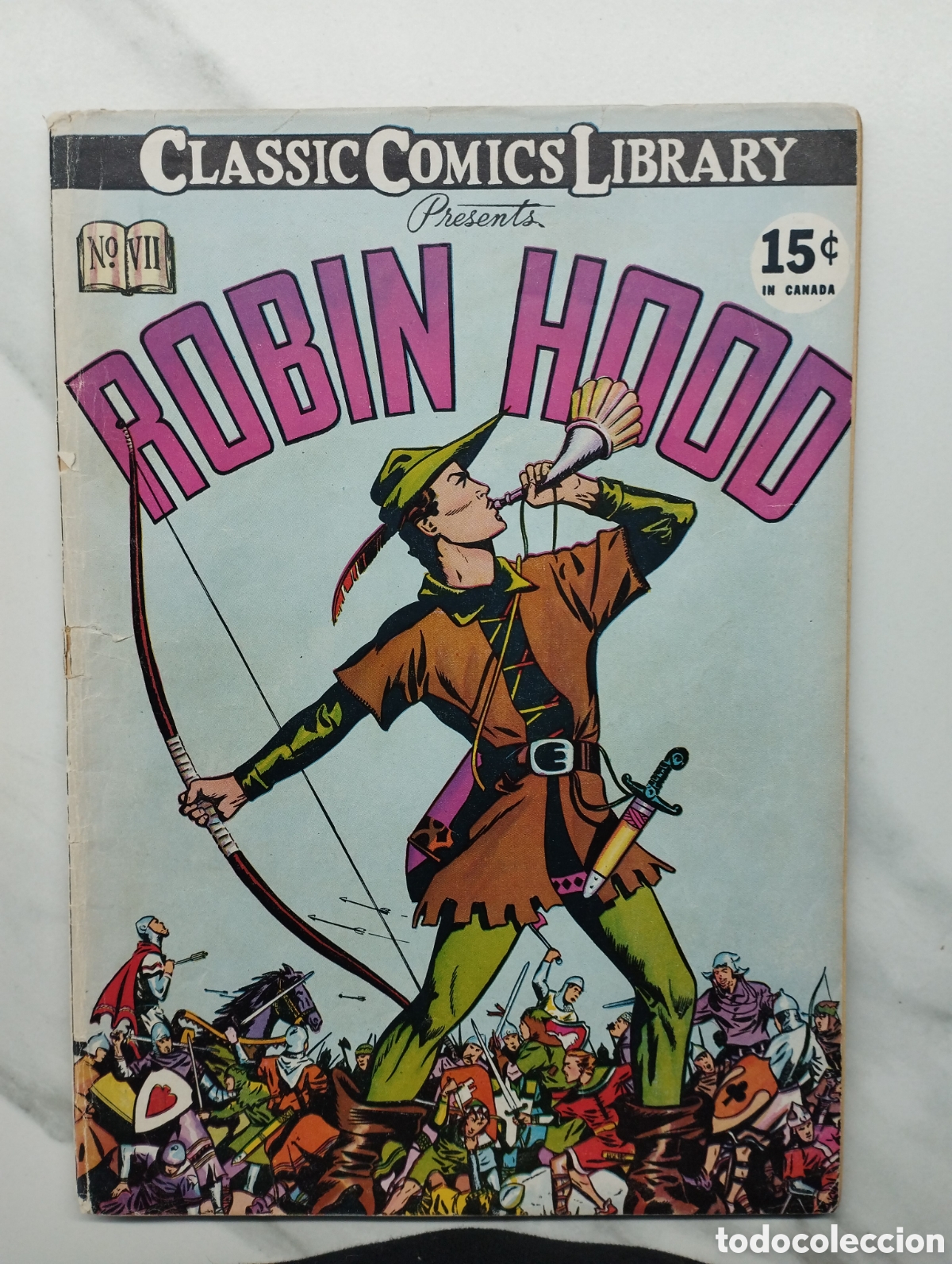 C&oacute;mics: Classic Comics 7 Robin Hood - Foto 1