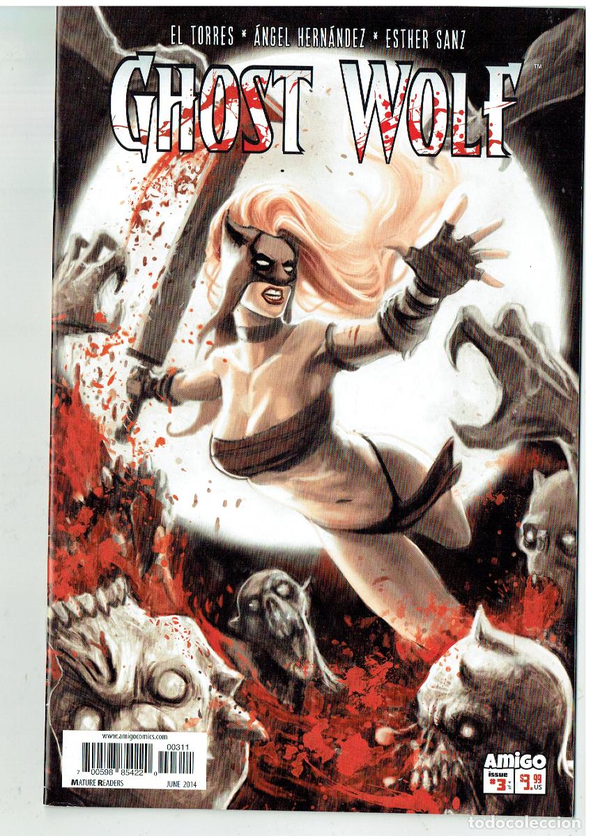 C&oacute;mics: GHOST WOLF. AMIGO COMIC. ORIGINAL USA. EN INGLES. (P/B65.3) - Foto 1