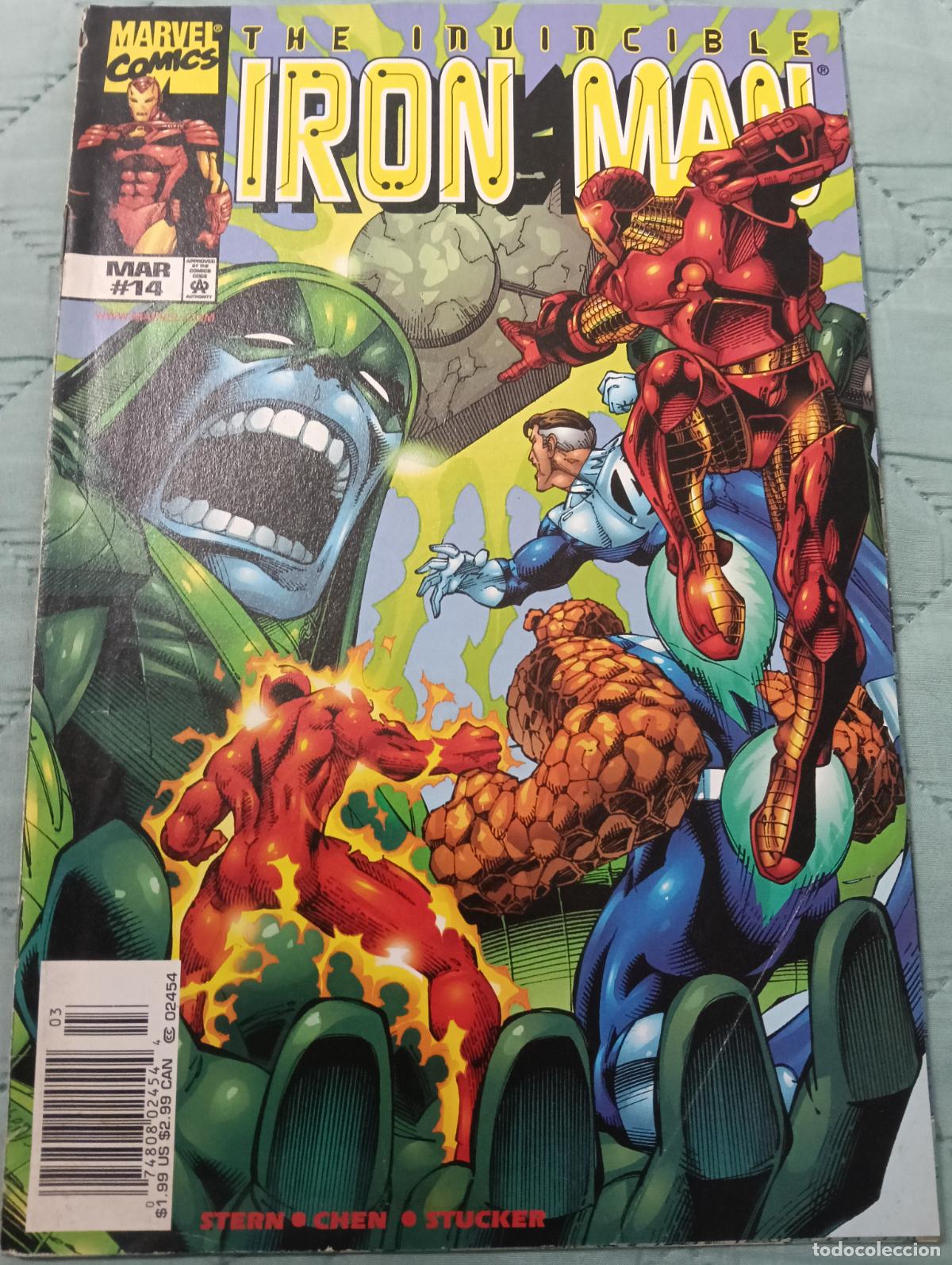 C&oacute;mics: INVINCIBLE IRON MAN N&ordm; 14 MARVEL ( original ) - Foto 1