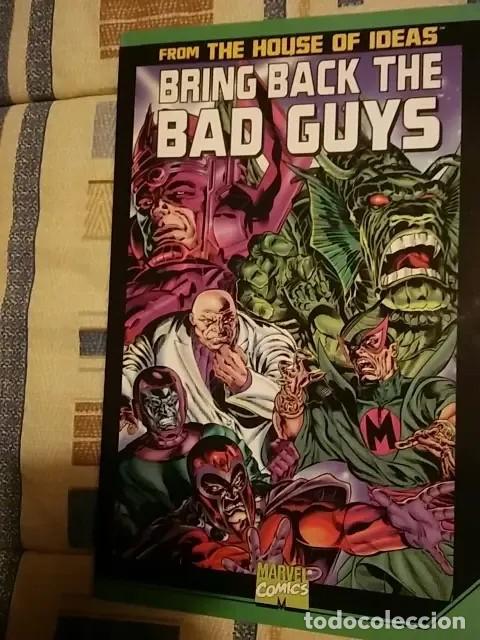C&oacute;mics: BRING BACK THE BAD GUYS TRADE PAPERBACK. MARVEL COMICS. Stan Lee. - Foto 1