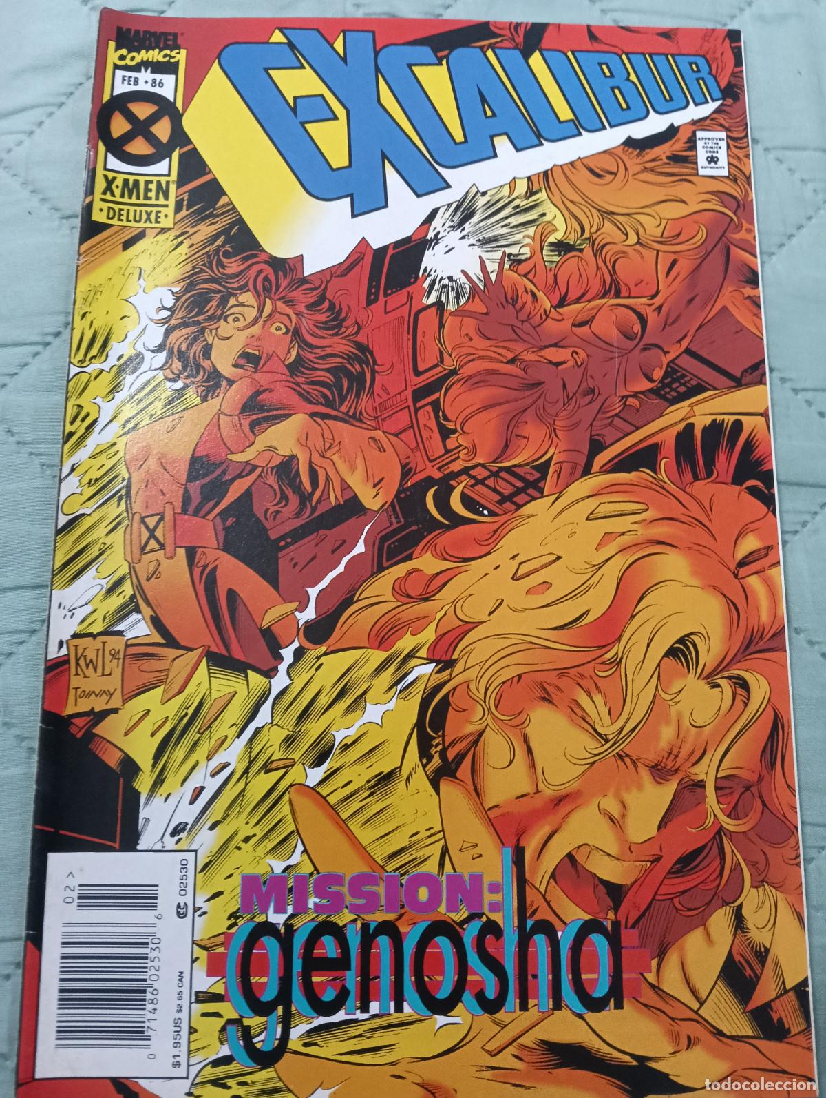 C&oacute;mics: Excalibur N&ordm; 86. Marvel Marvel Original - Foto 1