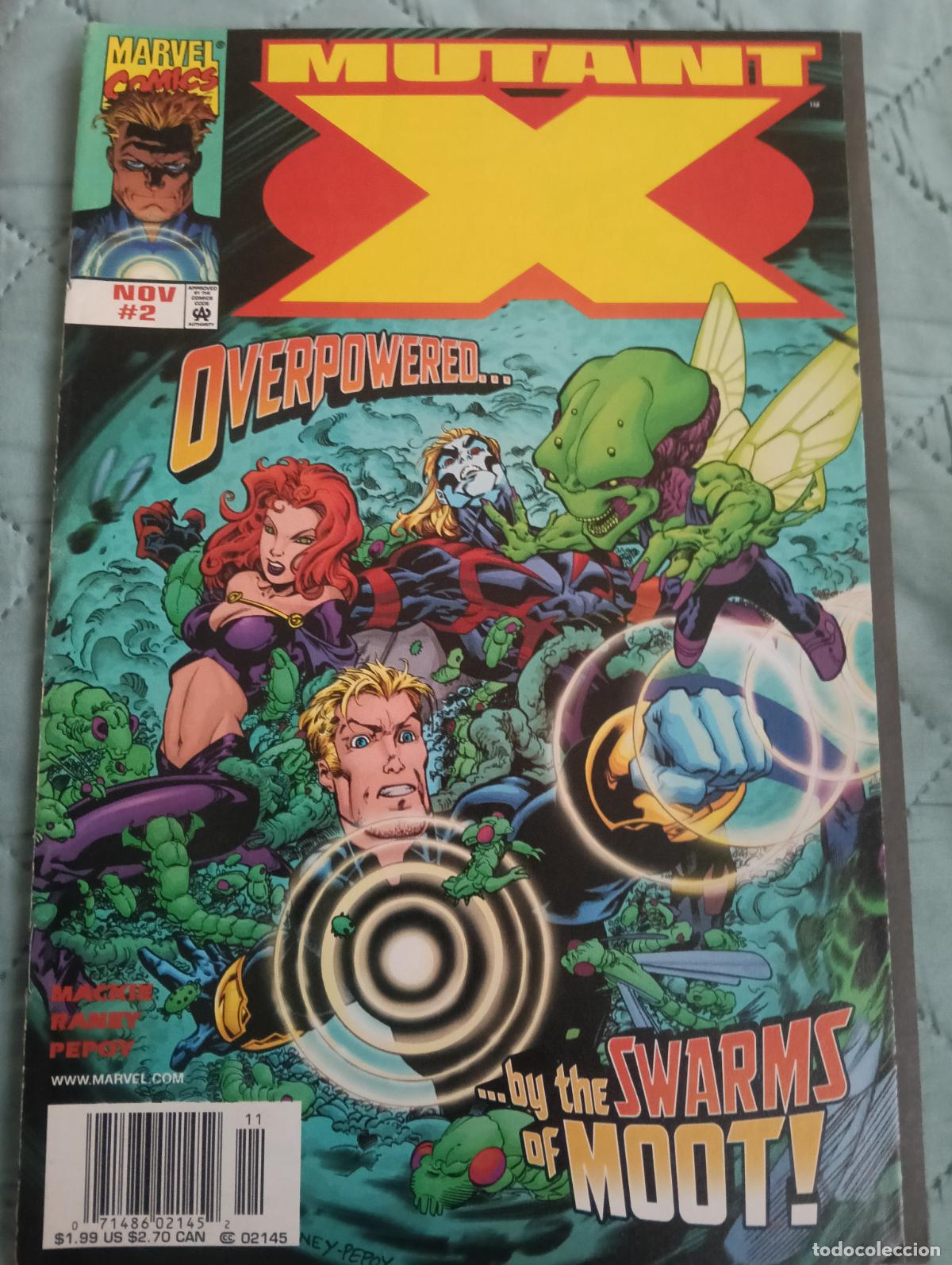 C&oacute;mics: Mutant X N&ordm; 2 Marvel Original - Foto 1