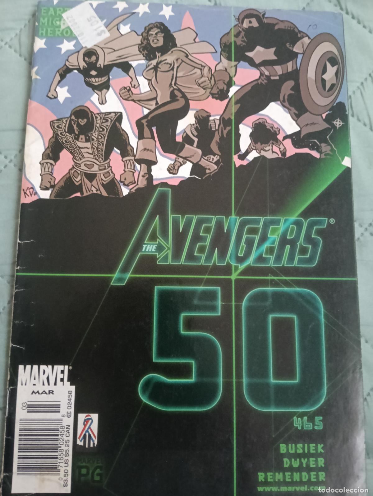 C&oacute;mics: The Avengers N&ordm; 50 Marvel Original - Foto 1