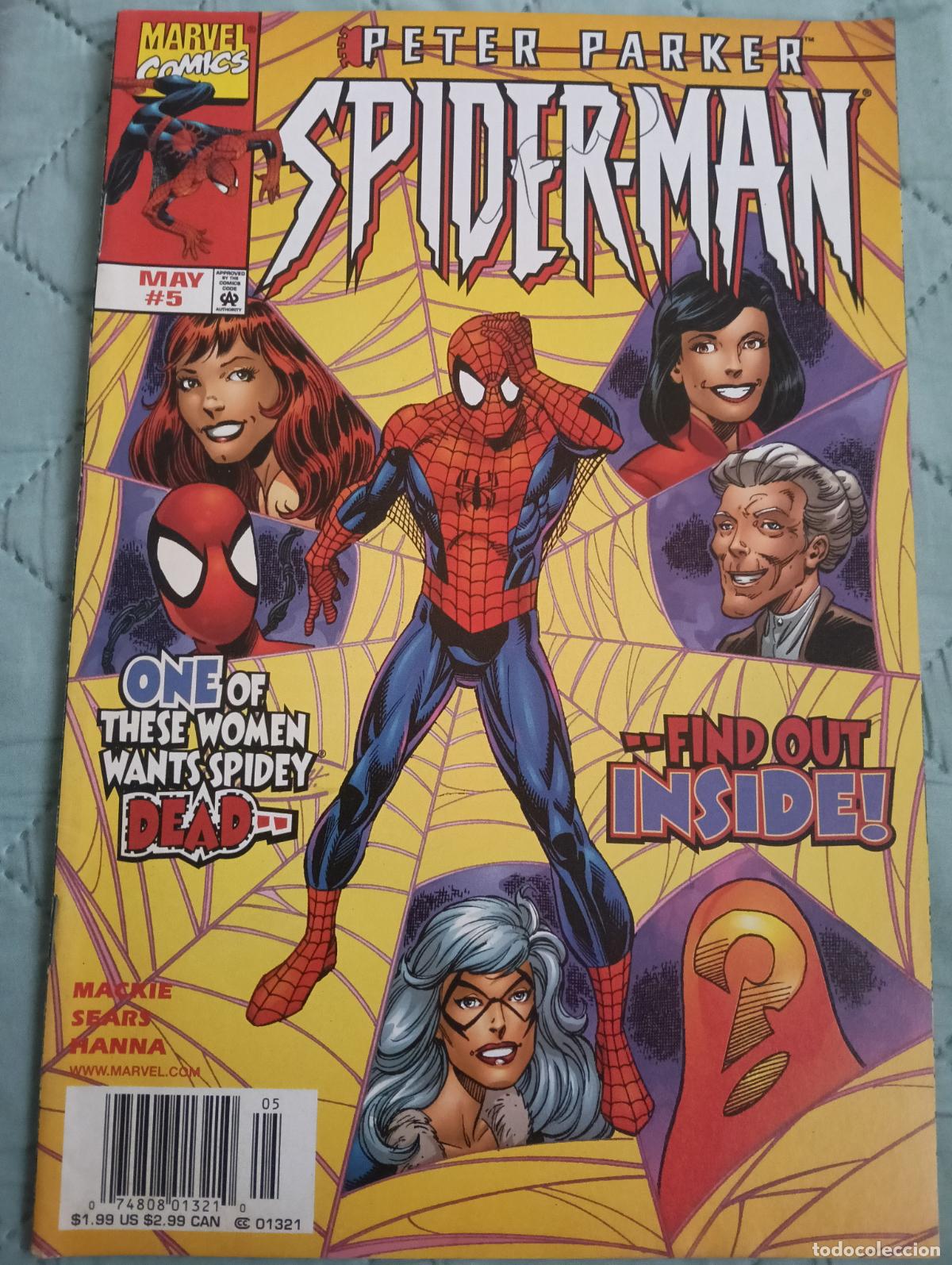 C&oacute;mics: Peter Parker Spiderman N&ordm; 5 Marvel Original - Foto 1