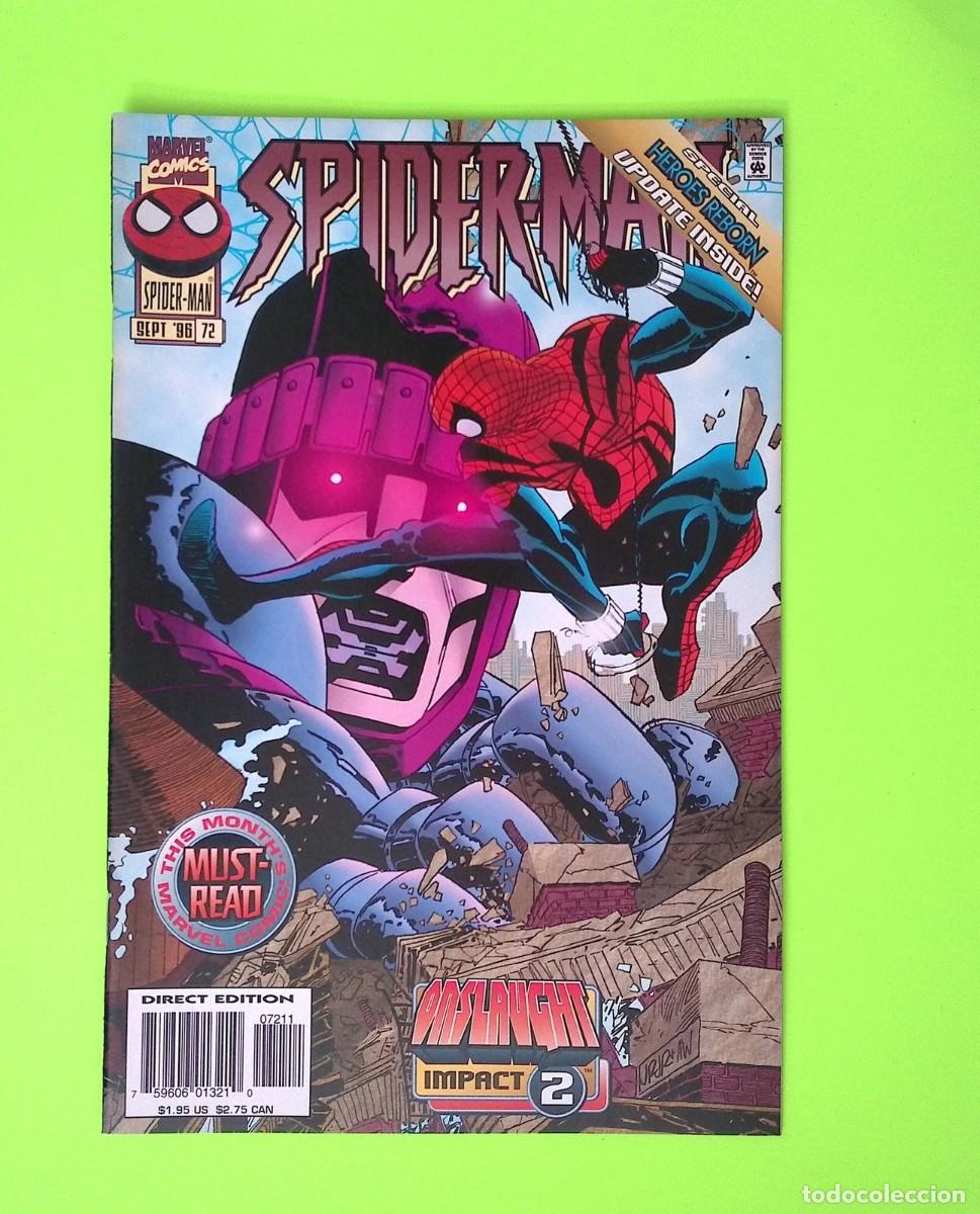 C&oacute;mics: Spider-Man #72 Vol. 1 1996 Marvel Comics - Foto 1