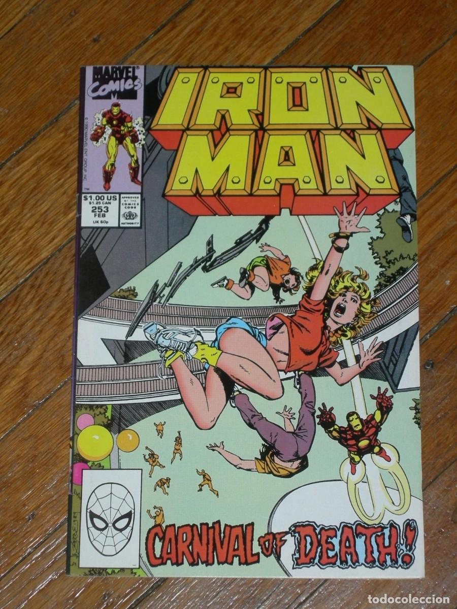 C&oacute;mics: Iron Man #253 Vol. 1 1990 Marvel Comics - Foto 1