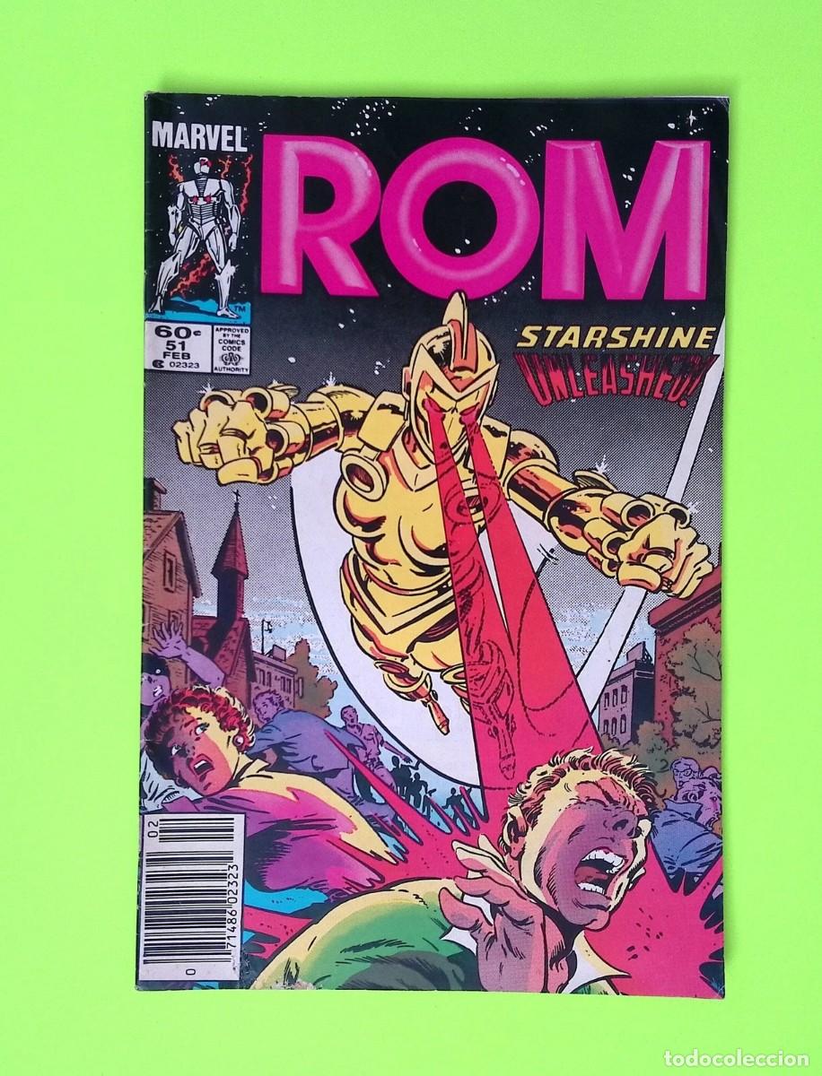 C&oacute;mics: Rom Spaceknight #51 Vol. 1 1983 Marvel Comics - Foto 1