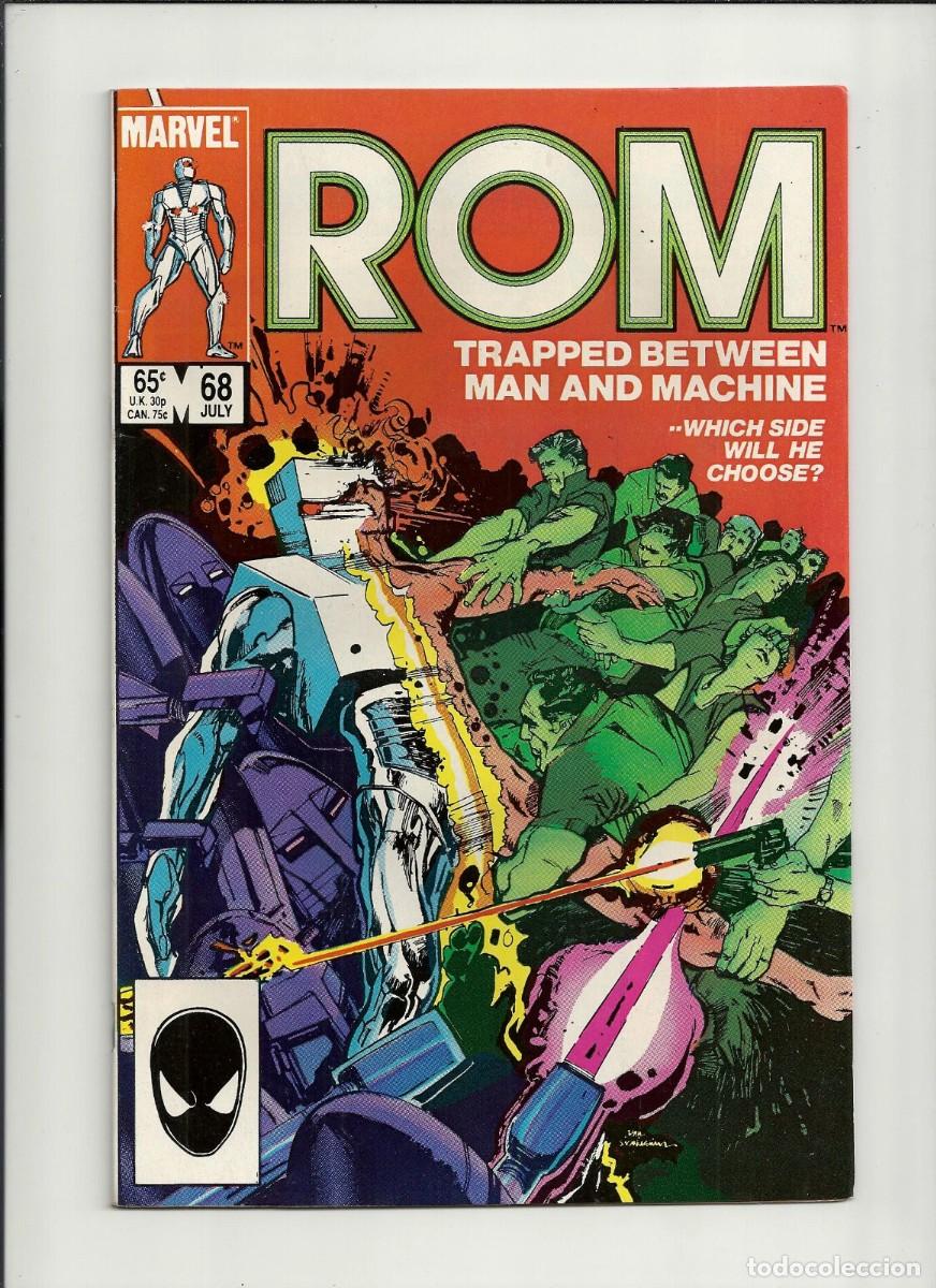 C&oacute;mics: Rom Spaceknight #68 Vol. 1 Marvel Comics - Foto 1