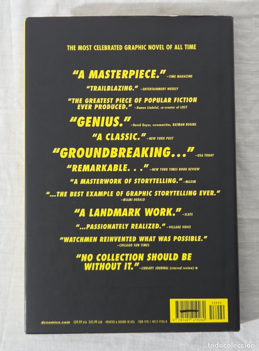 C&oacute;mics: Libro Watchmen, Alan Moore, Dave Gibbons, DC Comics, 2008, en ingles - Foto 4