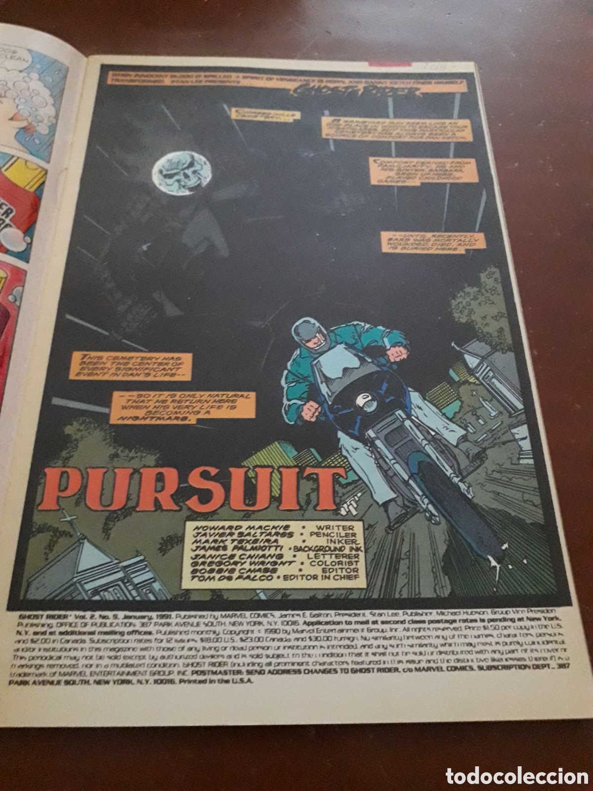 C&oacute;mics: GHOST RIDER # 9. X-FACTOR. ORIGINAL USA - Foto 2