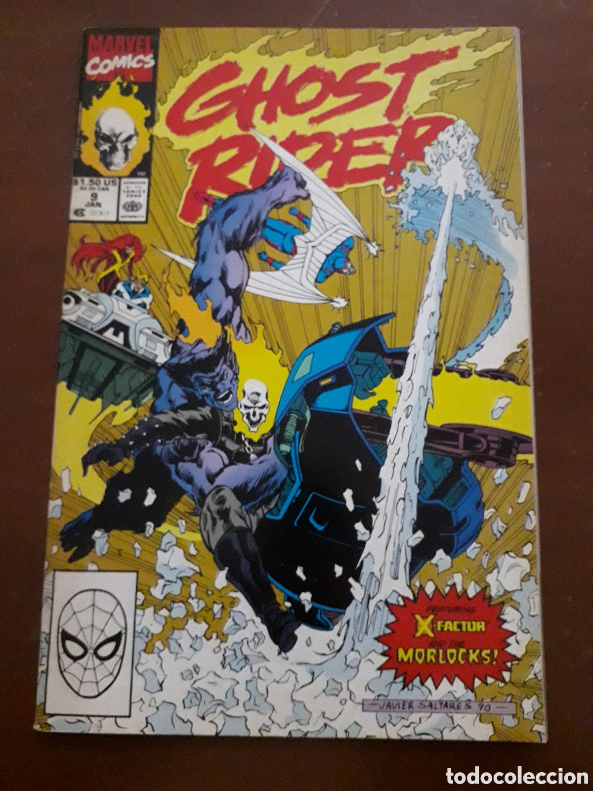 C&oacute;mics: GHOST RIDER # 9. X-FACTOR. ORIGINAL USA - Foto 1