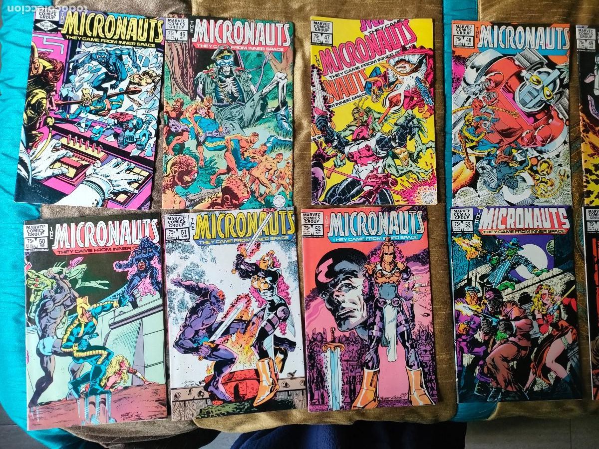 C&oacute;mics: Micronauts lote 49 n&uacute;meros en ingl&eacute;s Marvel - Foto 5