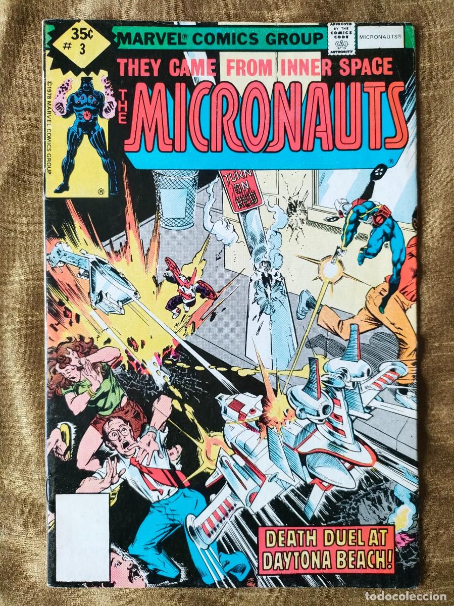 C&oacute;mics: Micronauts lote 49 n&uacute;meros en ingl&eacute;s Marvel - Foto 9