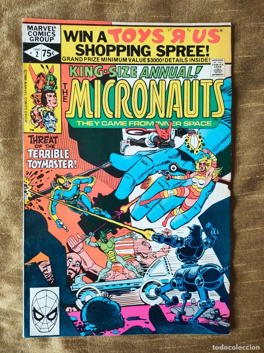 C&oacute;mics: Micronauts lote 49 n&uacute;meros en ingl&eacute;s Marvel - Foto 10