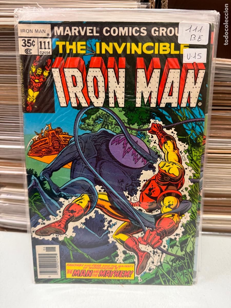 C&oacute;mics: IRON MAN MARVEL COMICS NUMERO 111