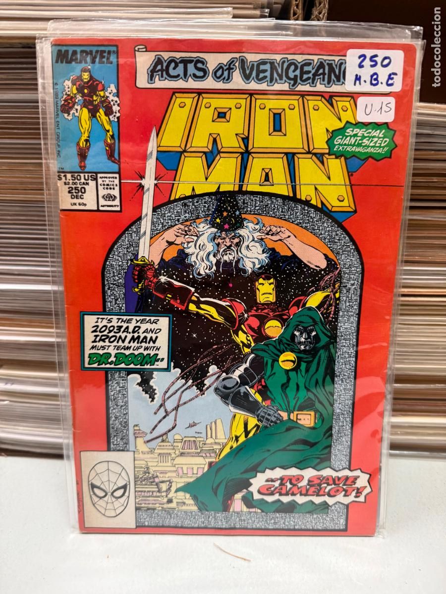 C&oacute;mics: IRON MAN MARVEL COMICS NUMERO 250
