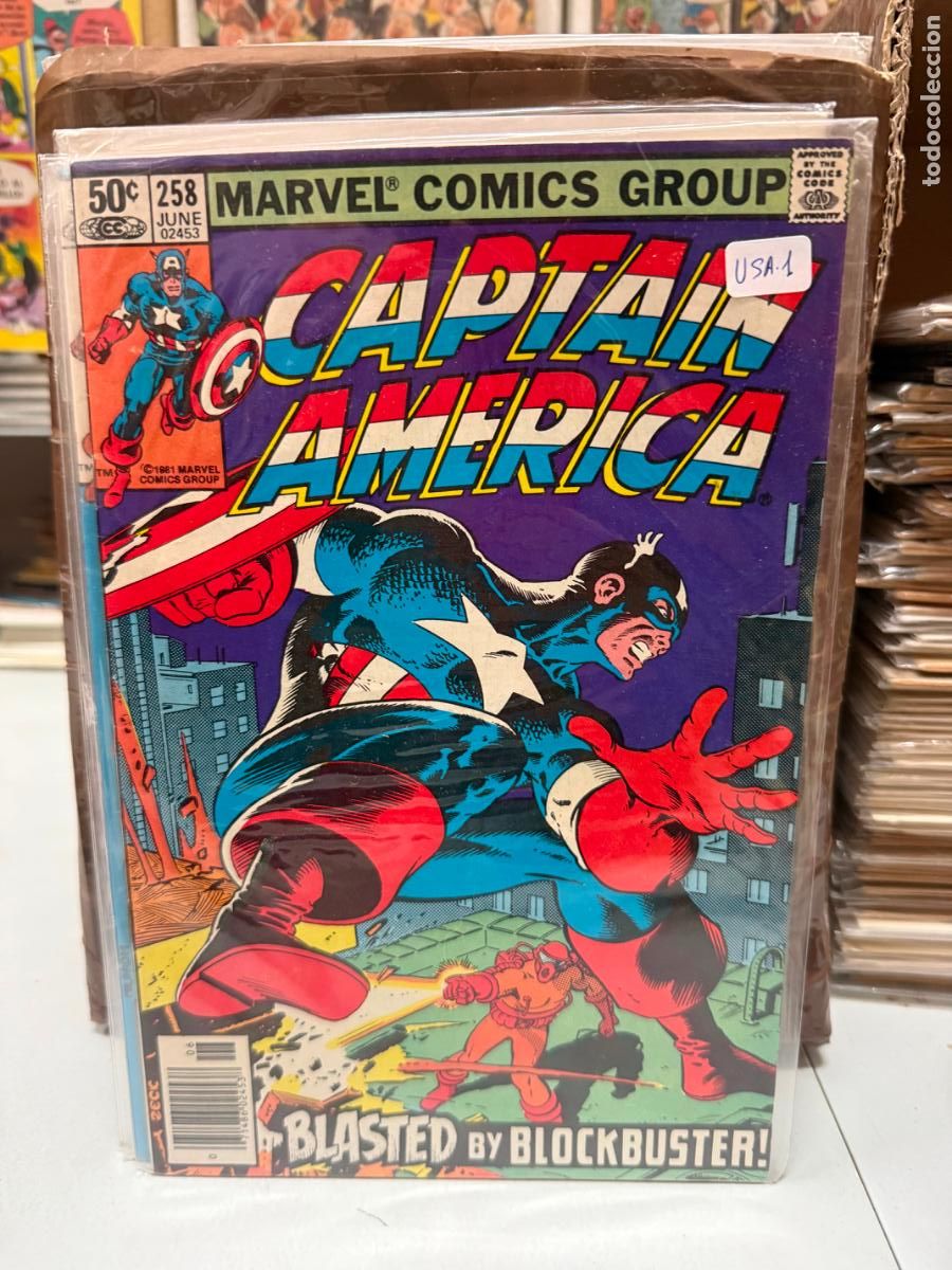 C&oacute;mics: CAPTAIN AMERICA COMICS NUMERO 258 - Foto 1