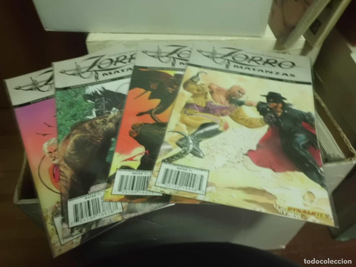 C&oacute;mics: ZORRO MATANZAS COMPLETA 4N&ordm; DYMAMITE - Foto 1