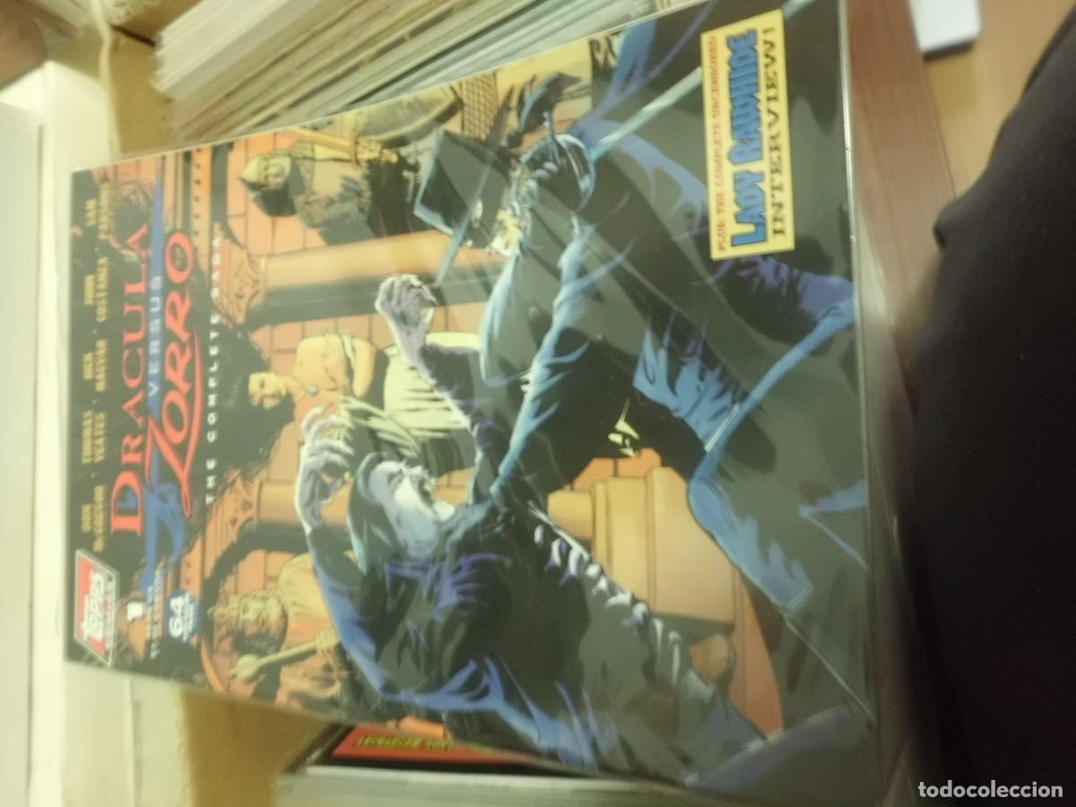 C&oacute;mics: DRACULA VERSUS ZORRO THE COMPLETE SAGA TOPS COMICS - Foto 1