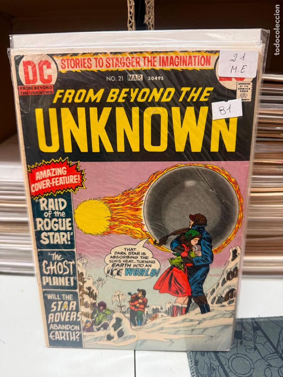 C&oacute;mics: FROM BEYOND THE UNKNOWN COMICS DC NUMERO 21 - Foto 1