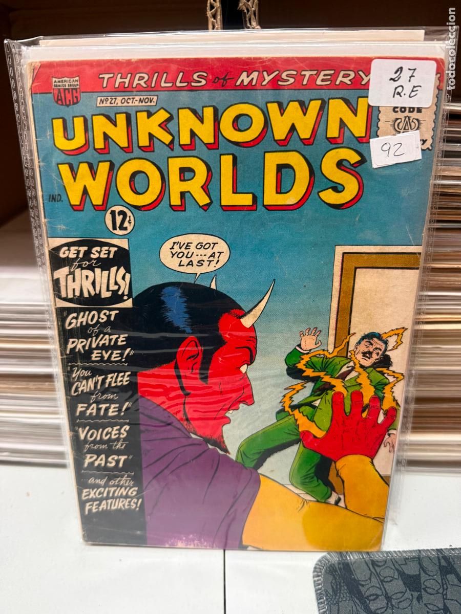 C&oacute;mics: UNKNOWN WORLDS ACG NUMERO 27 - Foto 1