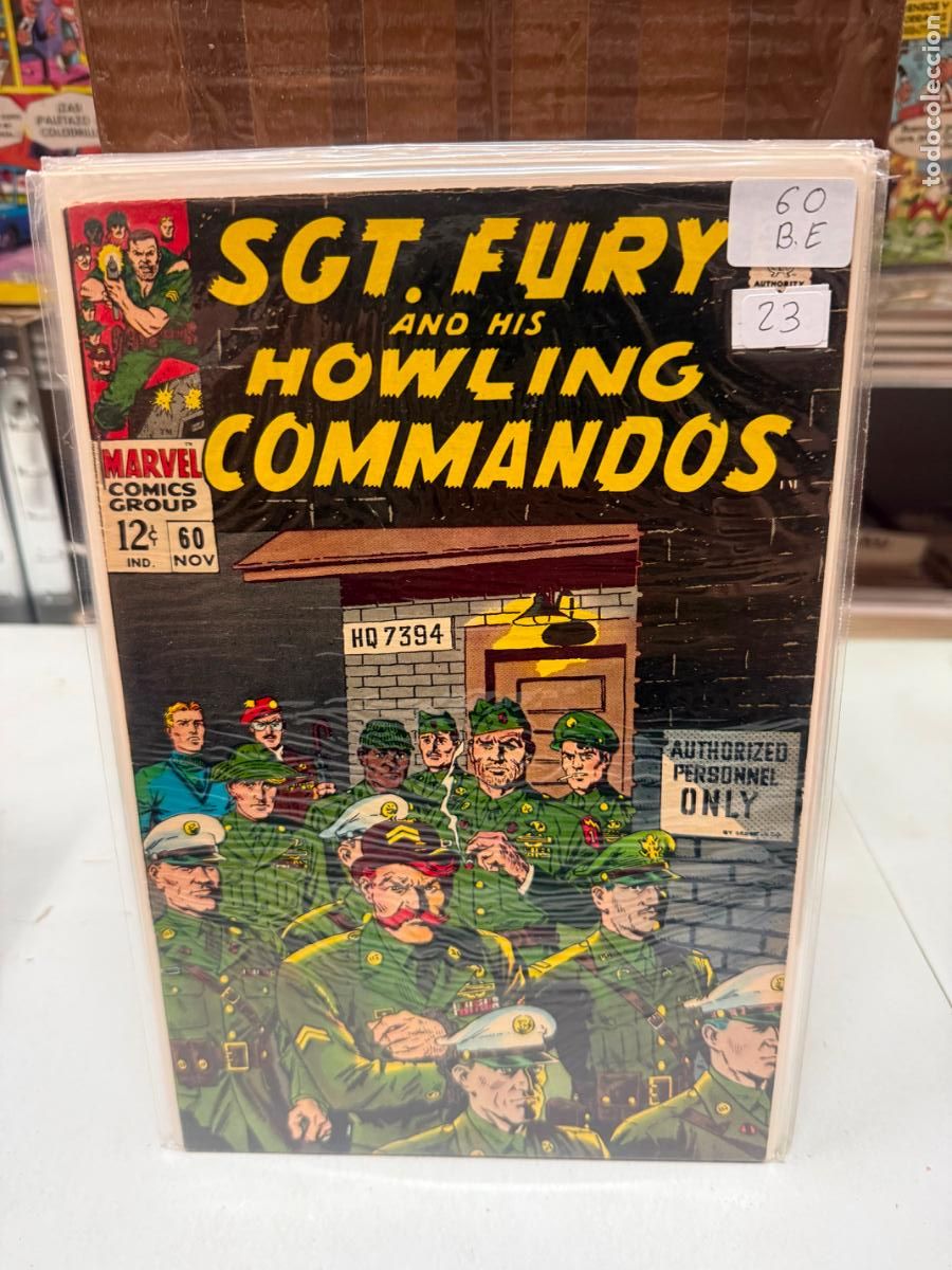 Fumetti: SGT. FURY HOWLING COMMANDOS MARVEL COMICS NUMERO 60