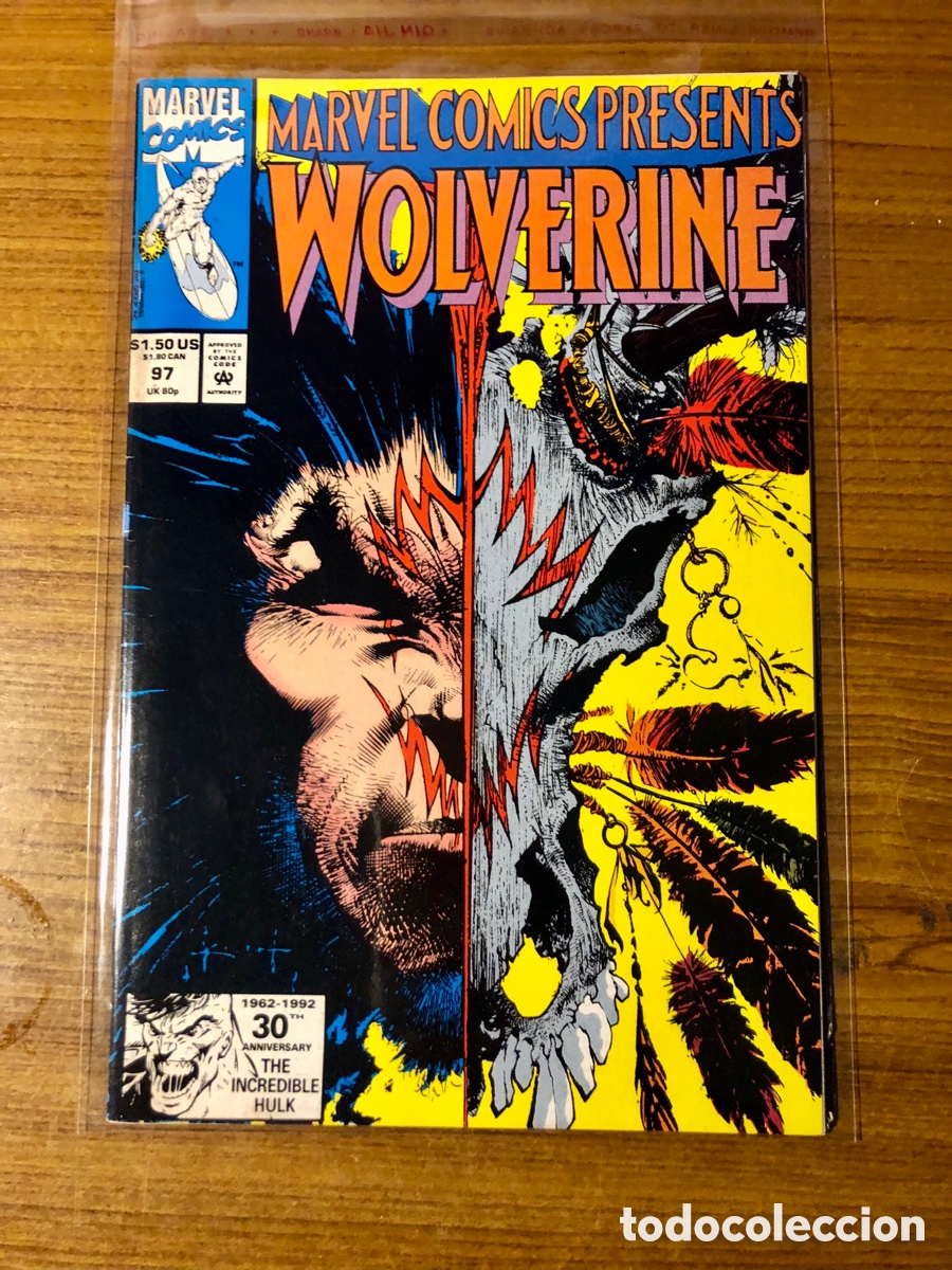 C&oacute;mics: MARVEL COMICS PRESENTS,WOLVERINE,NUMERO 97,(MARVEL COMICS) - Foto 1