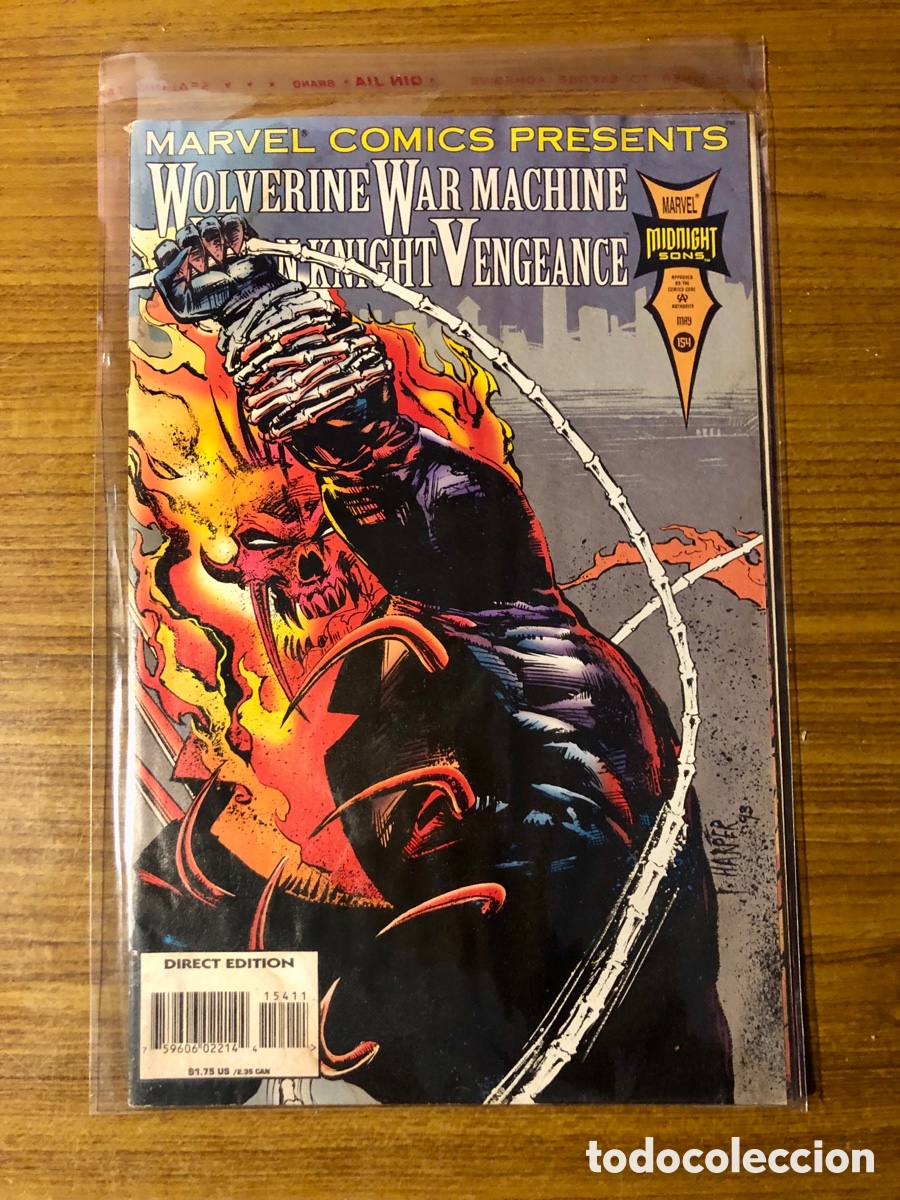C&oacute;mics: MARVEL COMICS PRESENTS, WOLVERINE WAR MACHINE,NUMERO 154 (MARVEL COMICS) - Foto 1