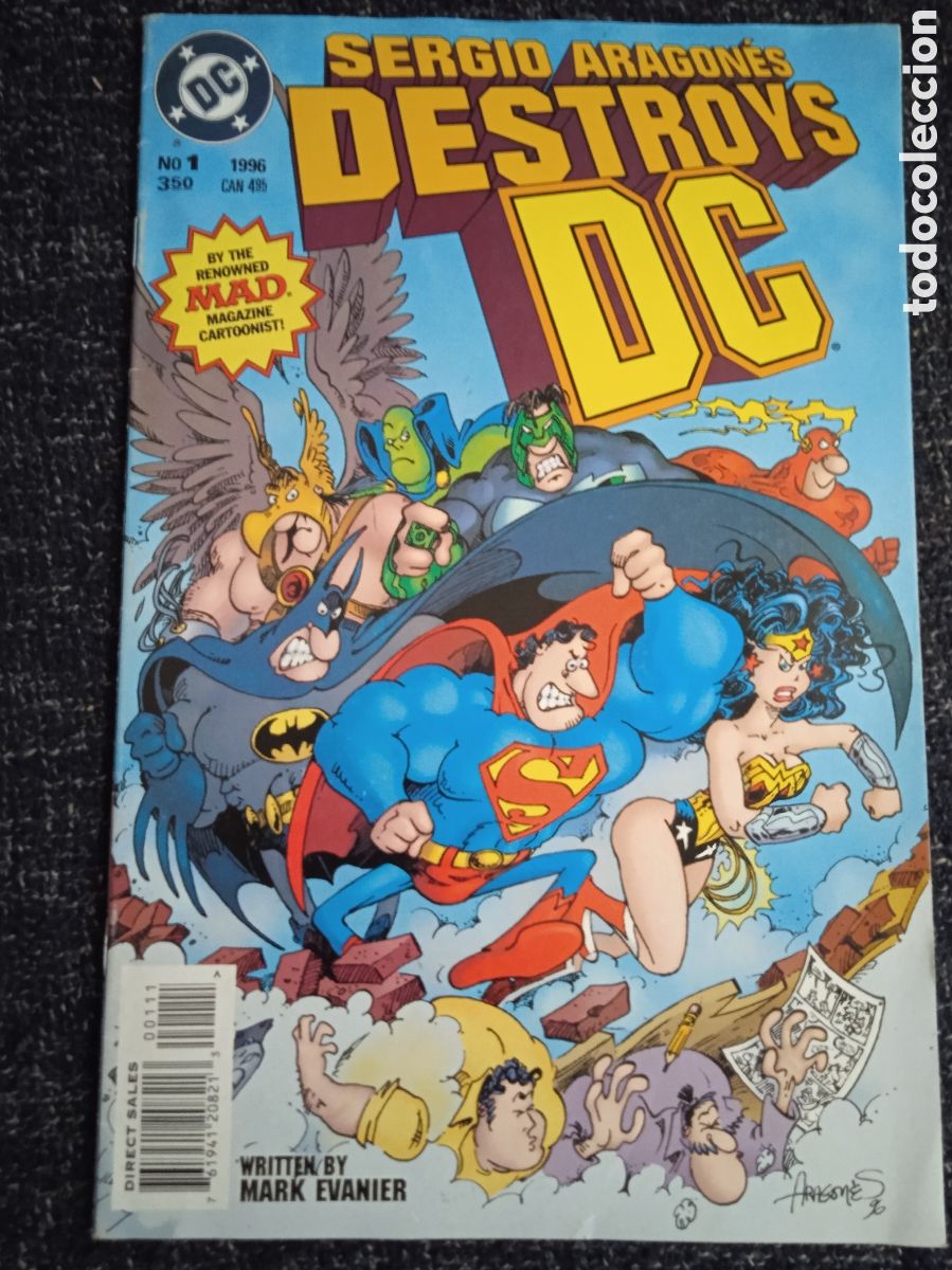 C&oacute;mics: SERGIO ARAGONES DESTROYS DC - COMICS USA DC - Foto 1