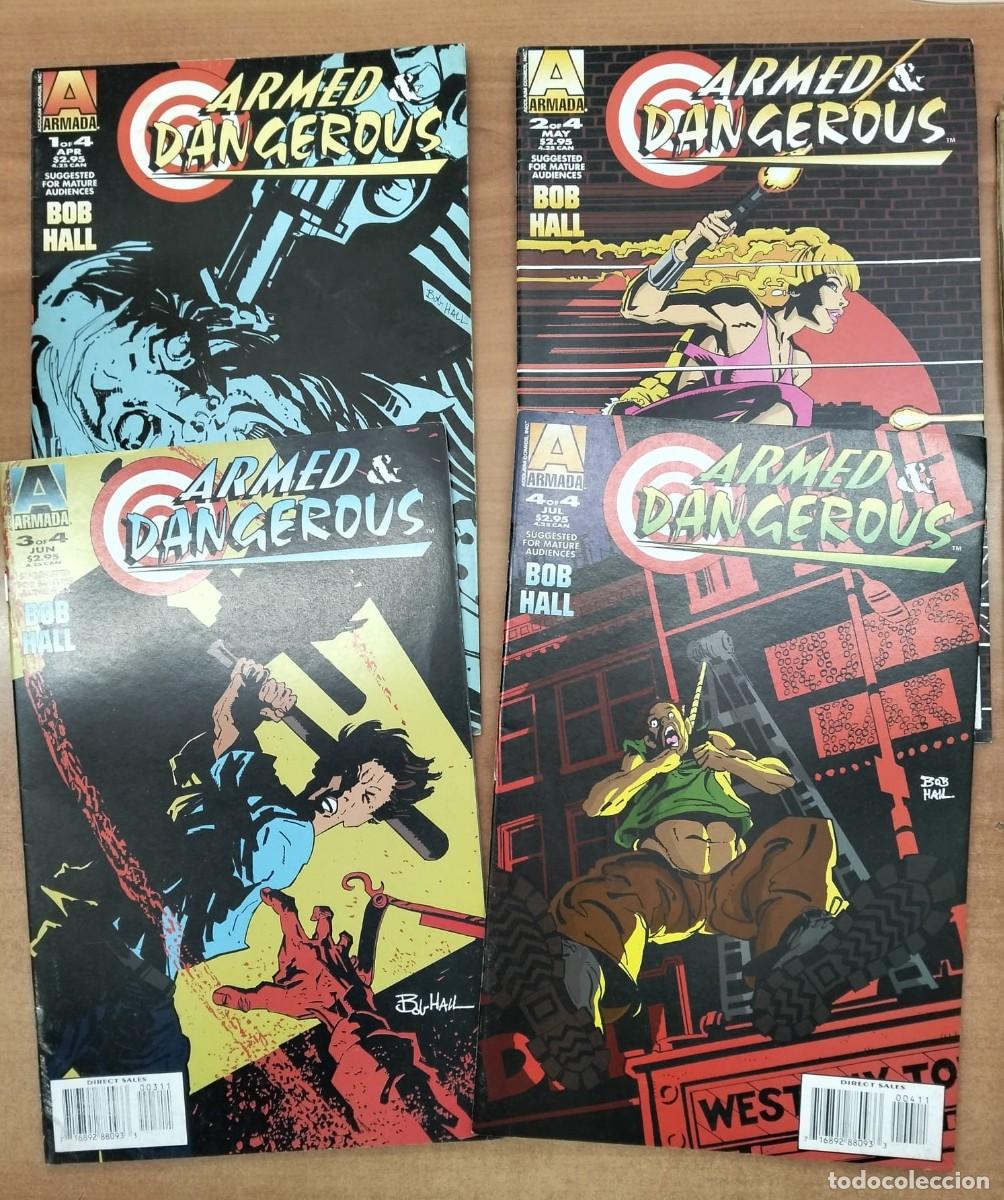 C&oacute;mics: ARMED & DANGEROUS, by Bob Hall. ACCLAIM COMICS - Foto 1