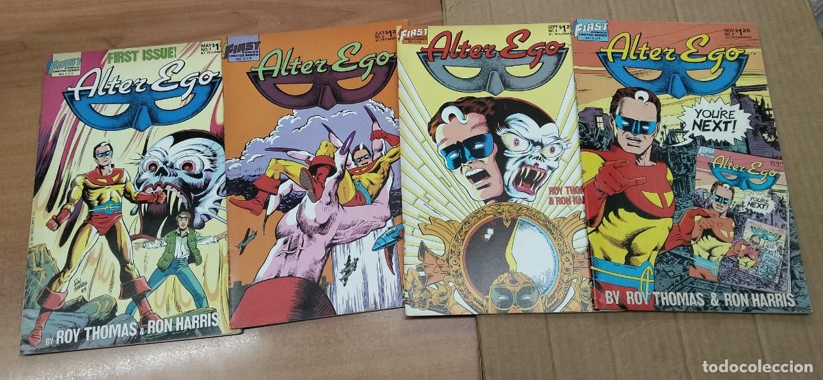 C&oacute;mics: ALTER EGO, by Roy Thomas and Ron Harris. FIRST COMICS - Foto 1