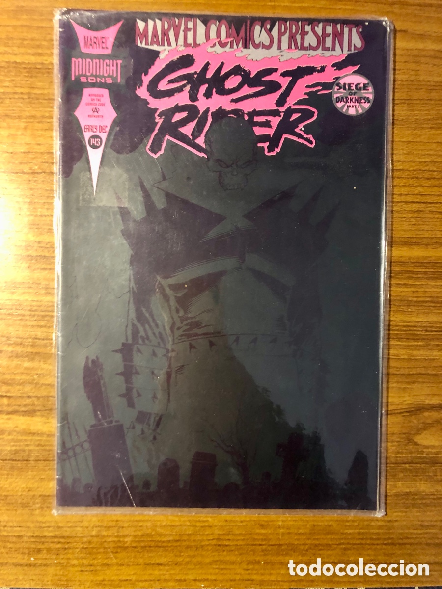 C&oacute;mics: MARVEL COMICS PRESENTS, GHOST RIDER ,NUMERO 143,(MARVEL COMICS) - Foto 2