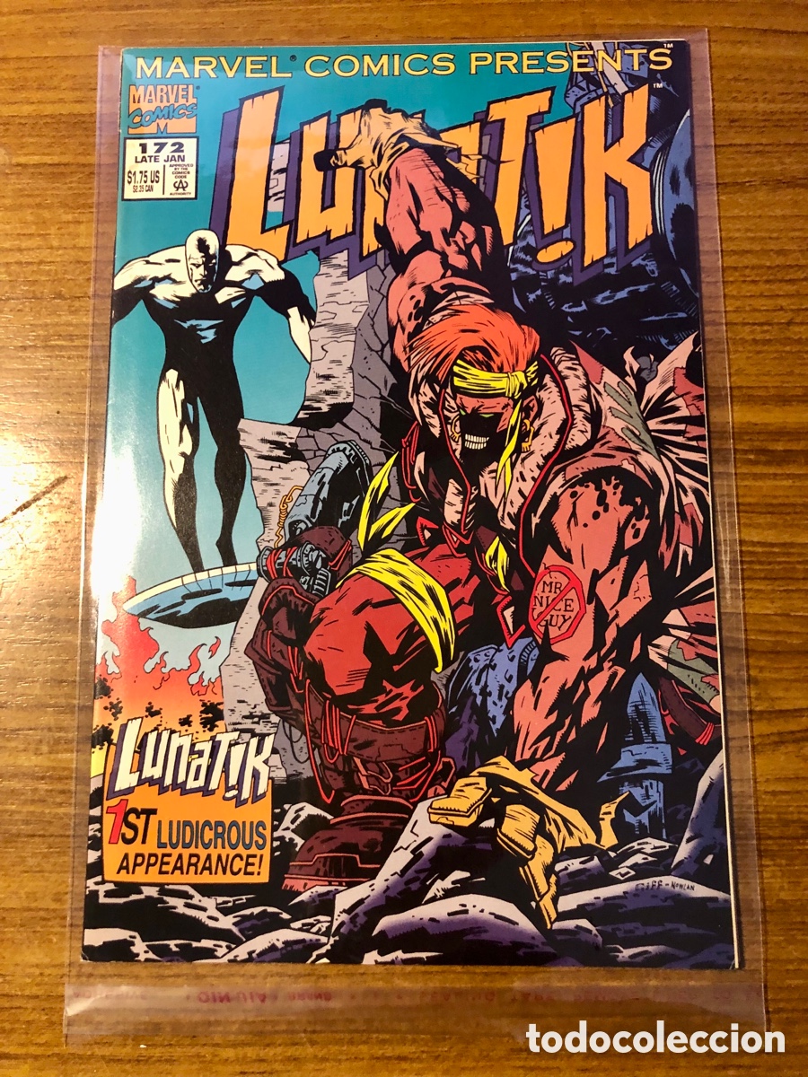 C&oacute;mics: MARVEL COMICS PRESENTS,LUNATIK ,NUMERO 172,(MARVEL COMICS) - Foto 2