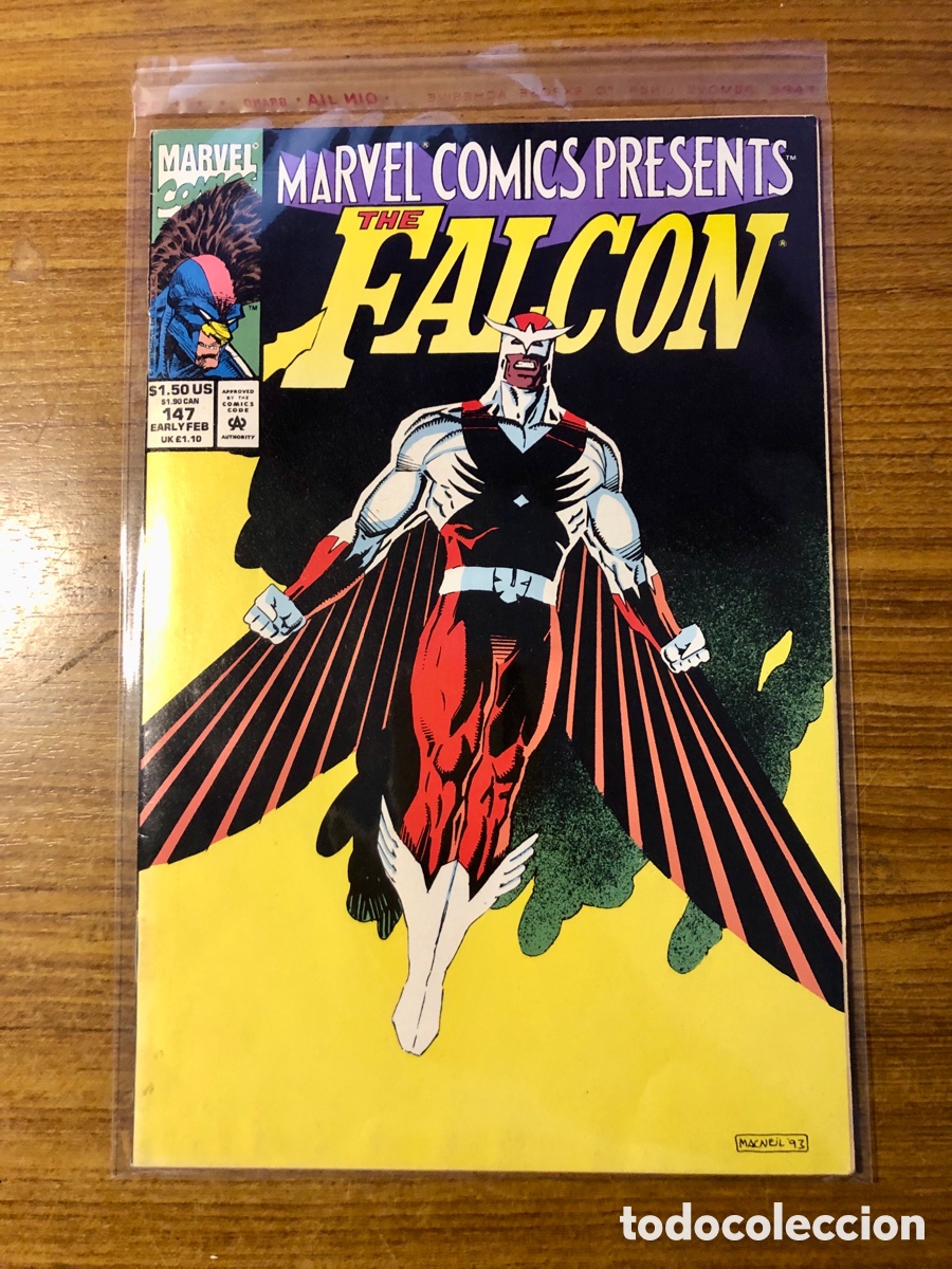 C&oacute;mics: MARVEL COMICS PRESENTS,THE FALCON ,NUMERO 147,(MARVEL COMICS) - Foto 1