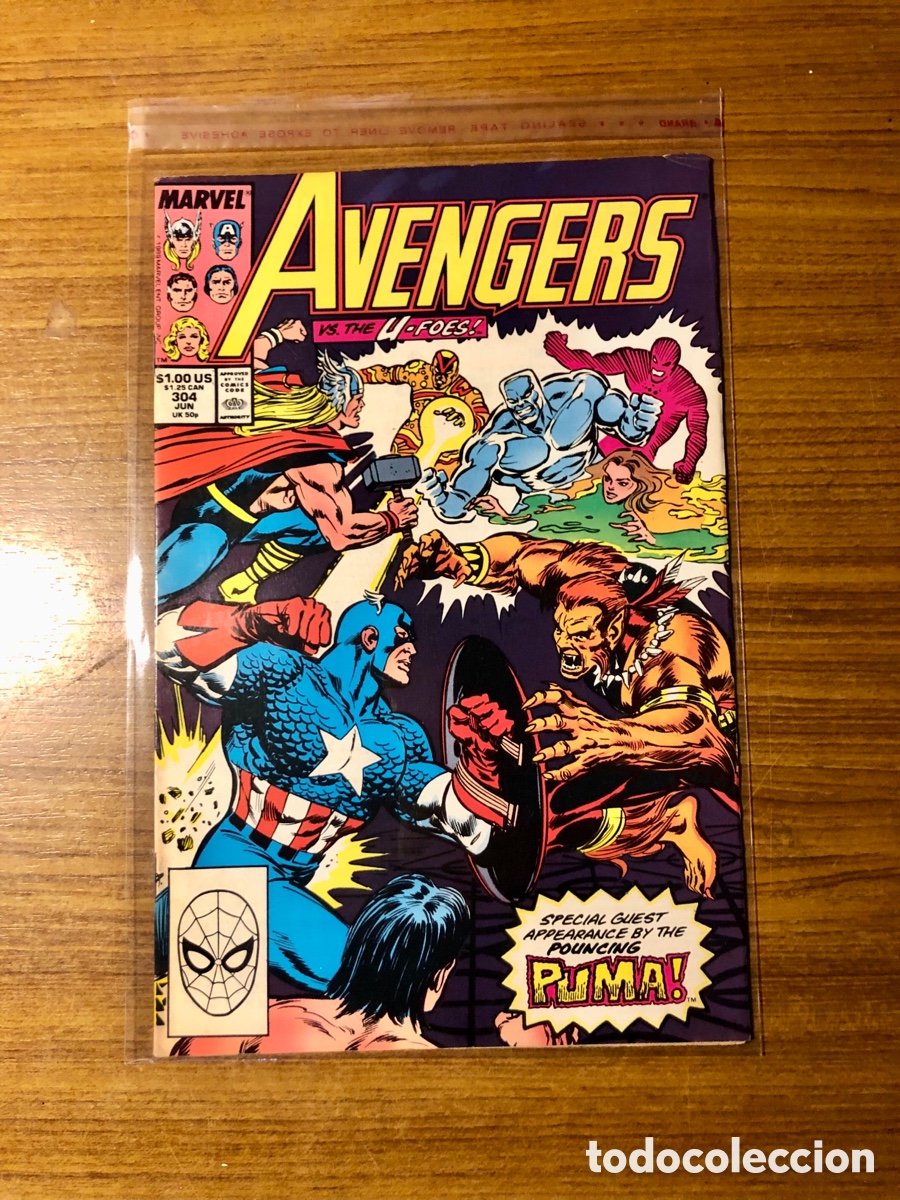 C&oacute;mics: AVENGERS,NUMERO 304,(MARVEL COMICS)