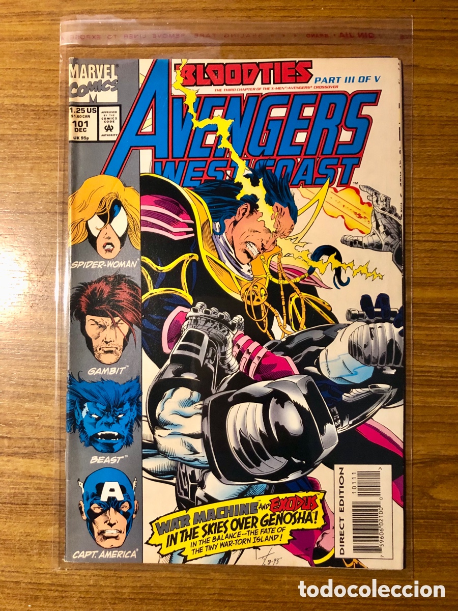 C&oacute;mics: AVENGERS WEST FOAST,NUMERO 101,(MARVEL COMICS) - Foto 1