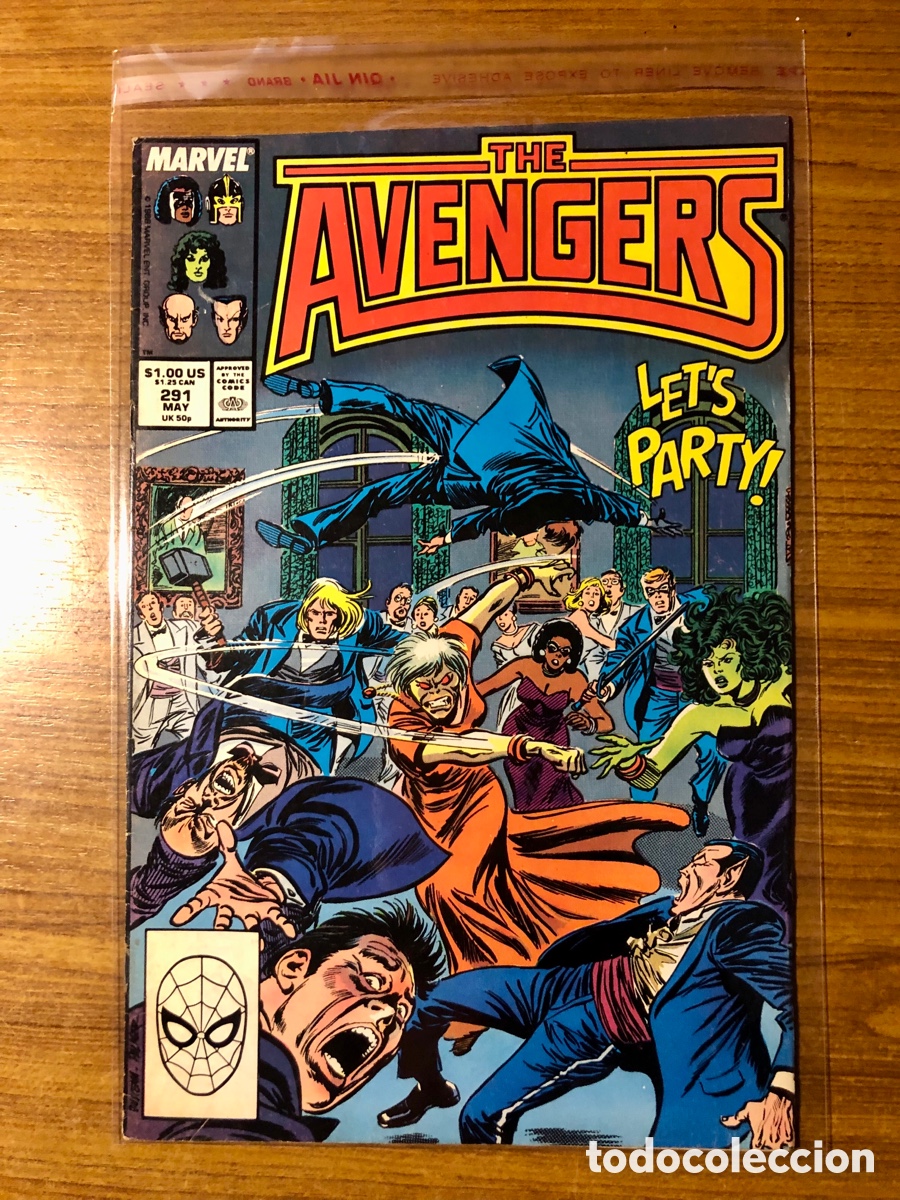 C&oacute;mics: THE AVENGERS,NUMERO 291,(MARVEL COMICS) - Foto 1