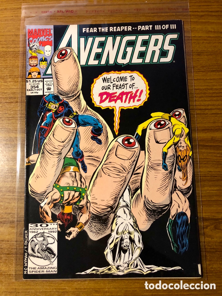 C&oacute;mics: AVENGERS,NUMERO 354,(MARVEL COMICS) - Foto 1