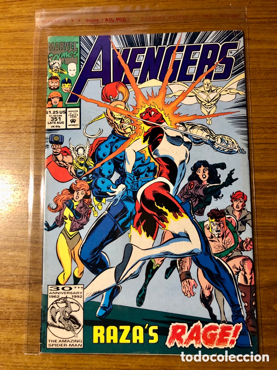C&oacute;mics: AVENGERS,NUMERO 351,(MARVEL COMICS) - Foto 1