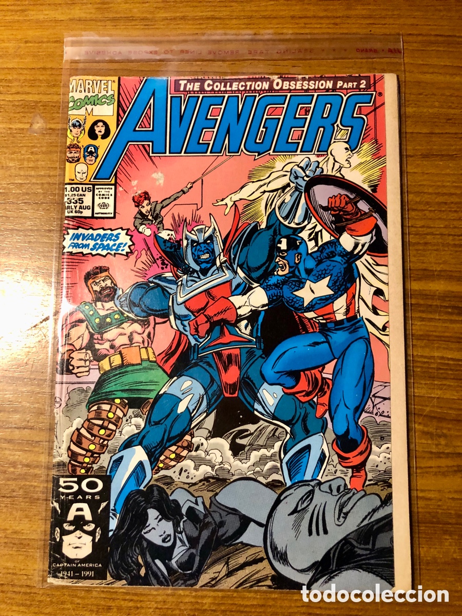 C&oacute;mics: AVENGERS,THE COLLECTION OBSESSION,PARTE 2,NUMERO 335,(MARVEL COMICS) - Foto 1