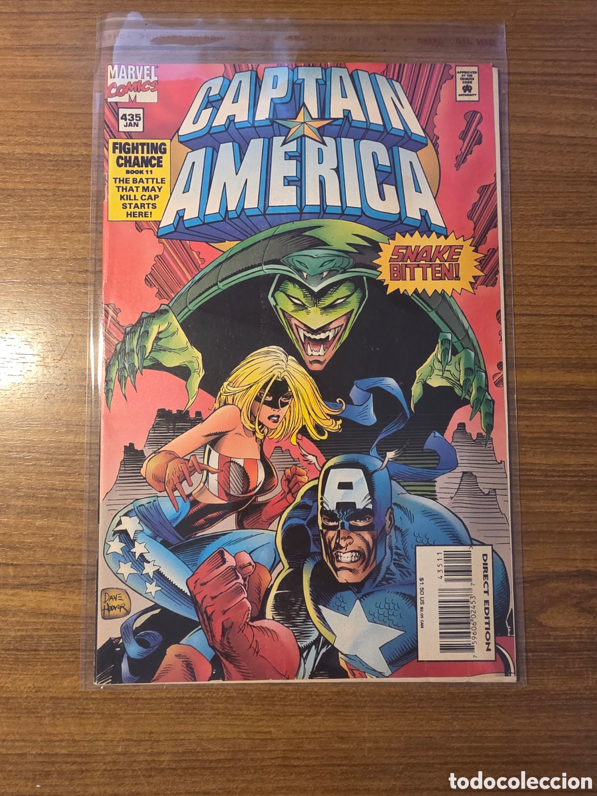 C&oacute;mics: CAPTAIN AMERICA,NUMERO 435,(MARVEL COMICS) - Foto 1