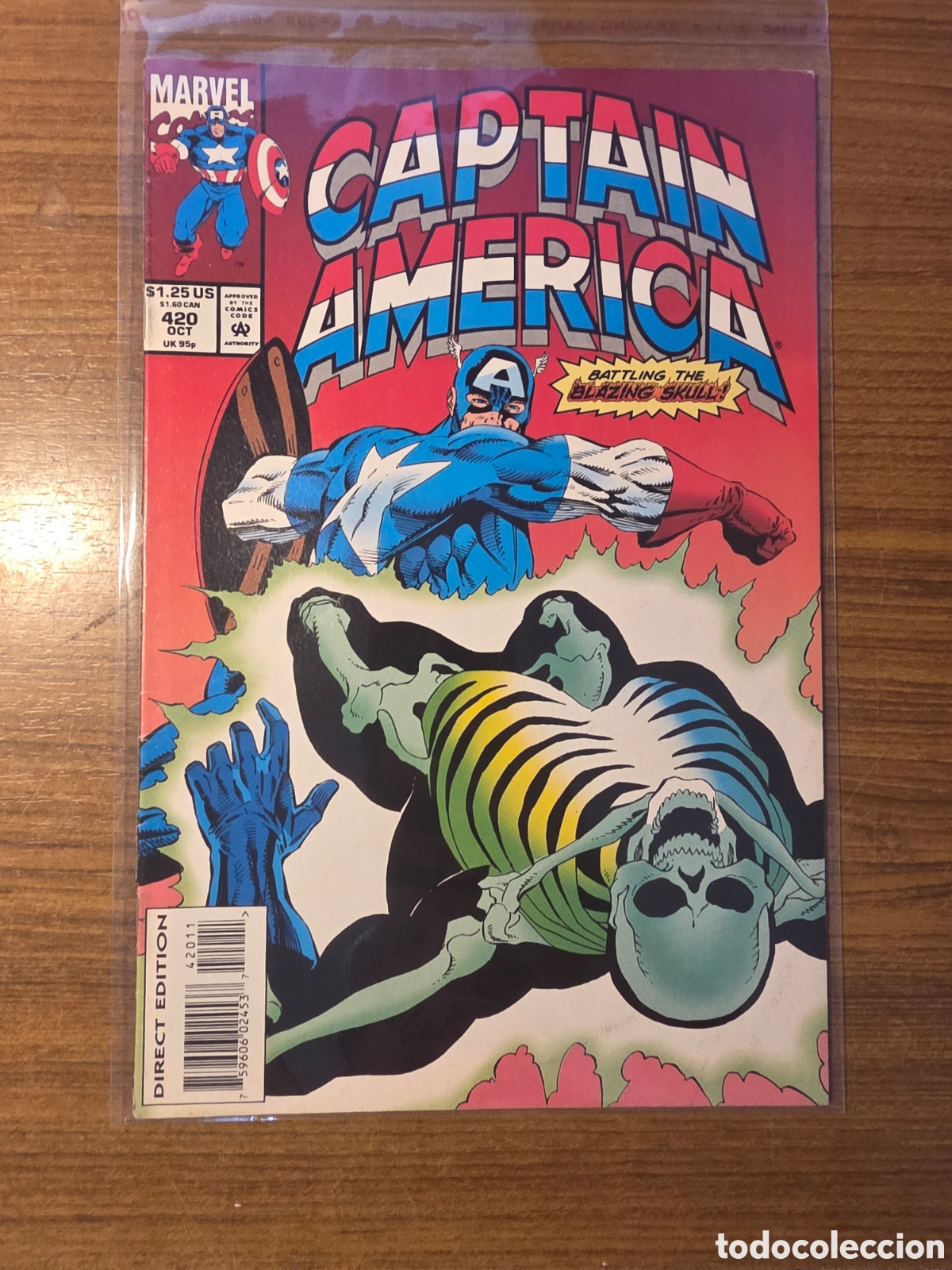 C&oacute;mics: CAPTAIN AMERICA,NUMERO 420,(MARVEL COMICS) - Foto 1