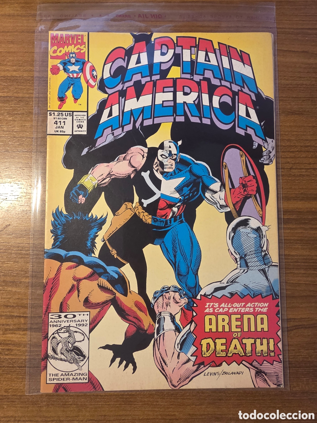 C&oacute;mics: CAPTAIN AMERICA,NUMERO 411,(MARVEL COMICS) - Foto 1
