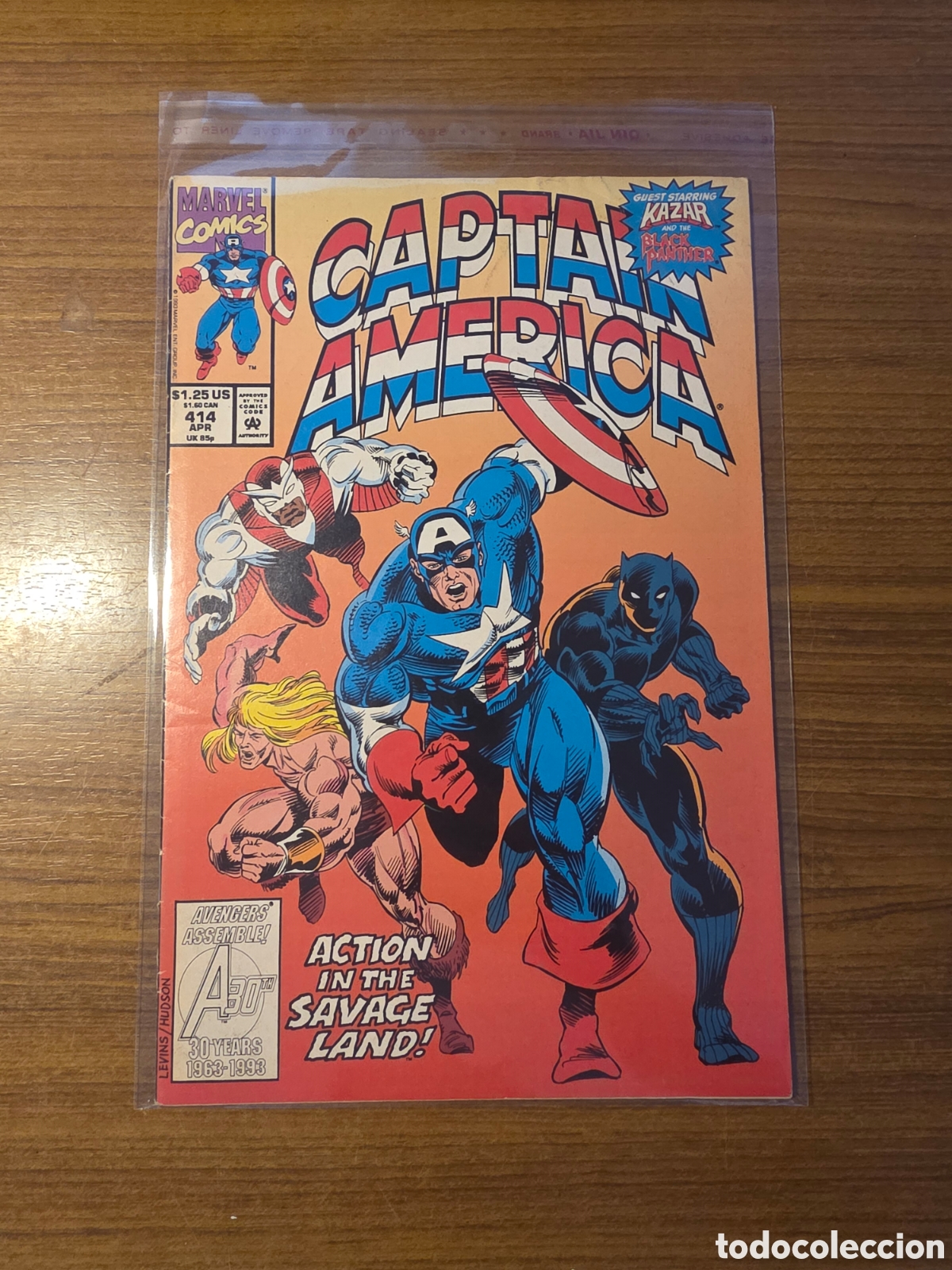 C&oacute;mics: CAPTAIN AMERICA,NUMERO 414,(MARVEL COMICS) - Foto 1