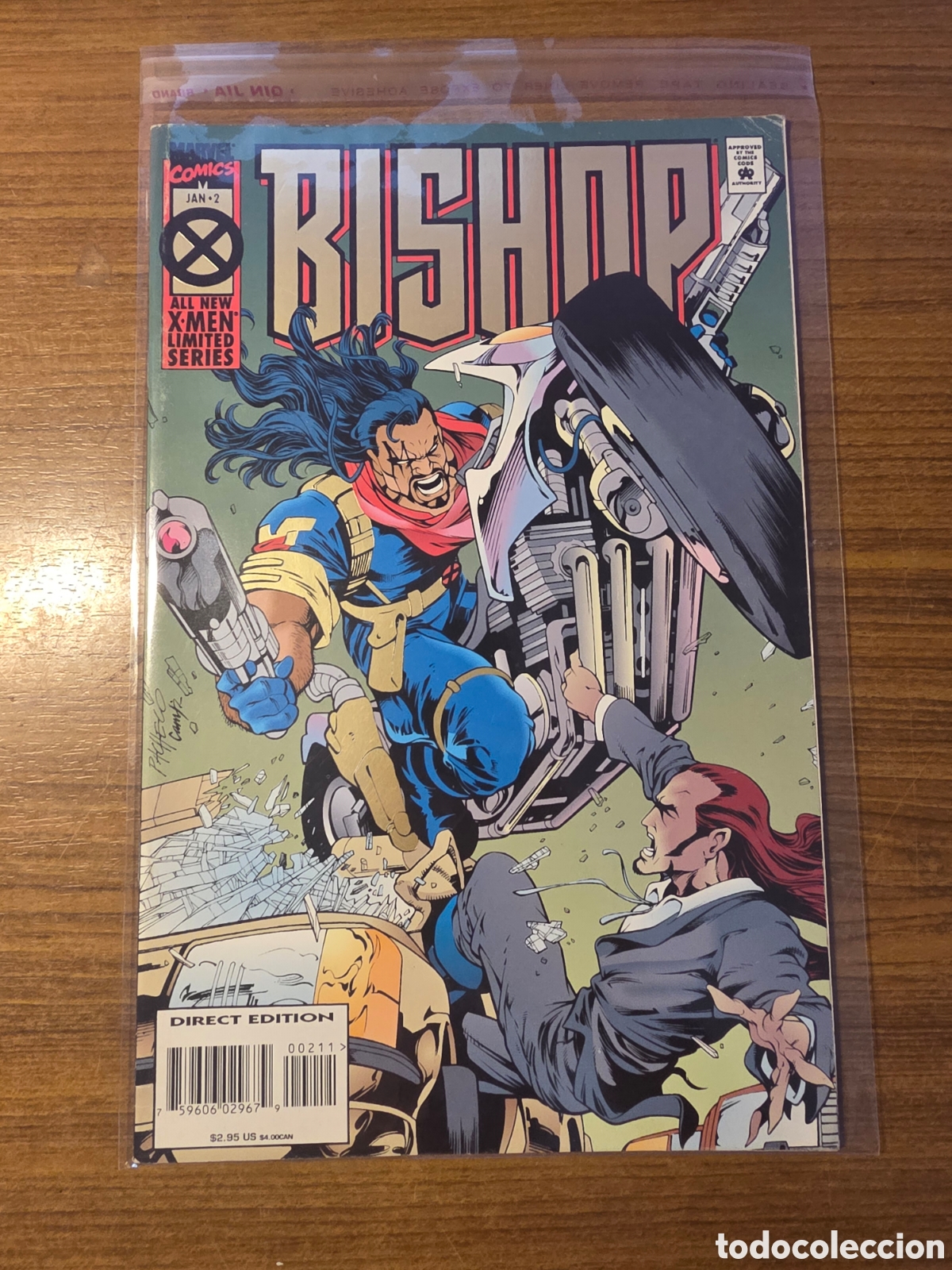 C&oacute;mics: BISHOP,X-MEN LIMITED SERIES,NUMERO 2,(MARVEL COMICS) - Foto 1